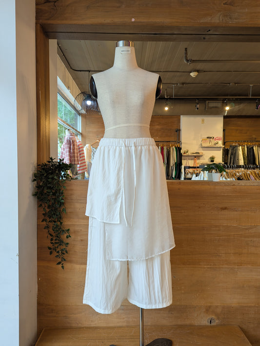 Overlay Wide Leg Pants