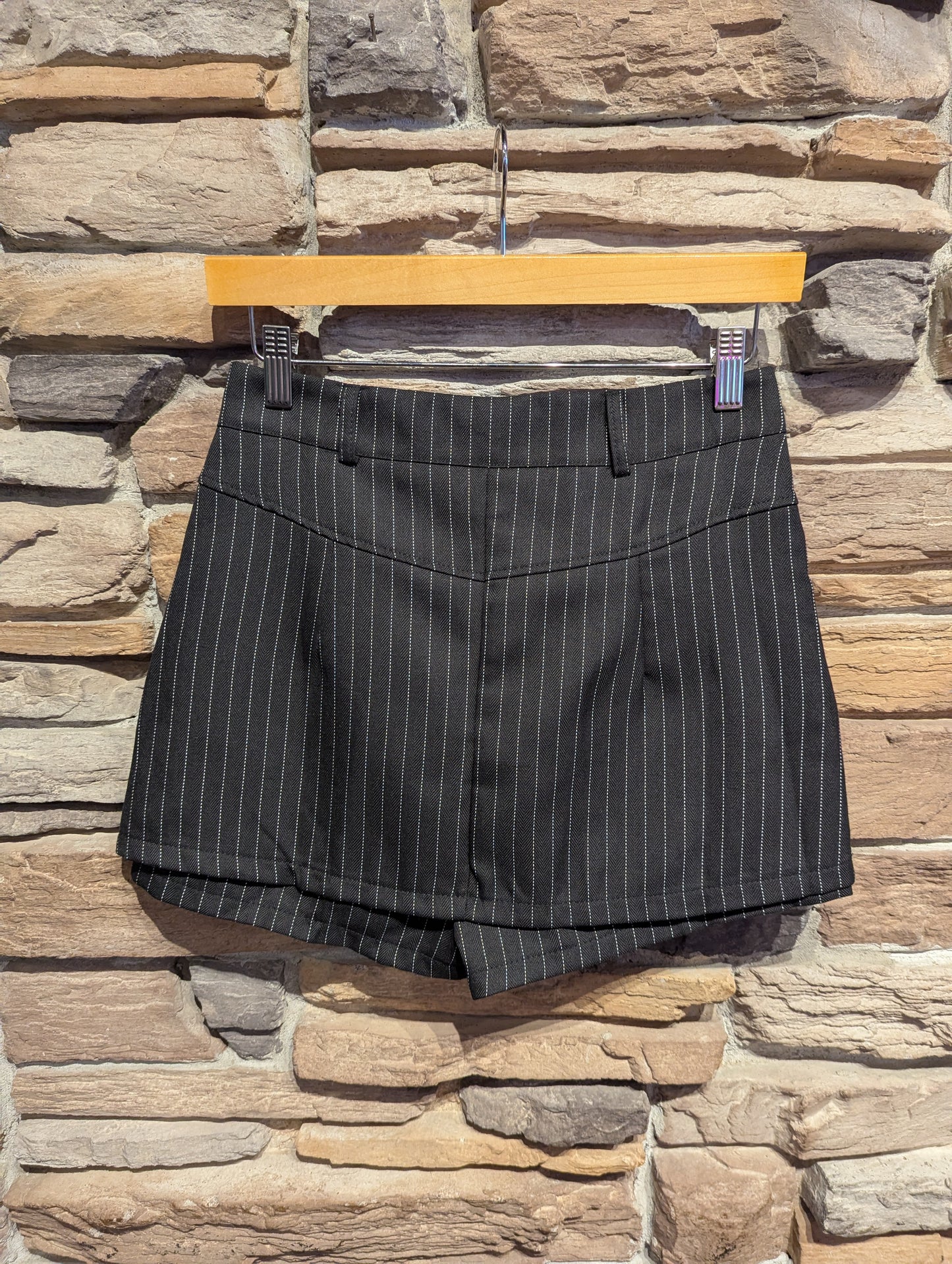 Pinstripe Mini Skirt