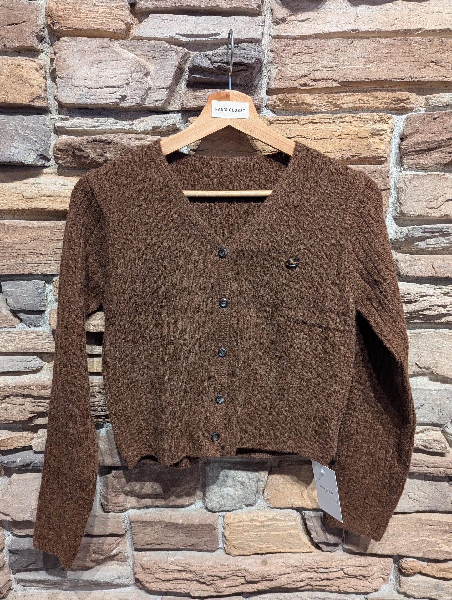 Women's Cable Knit Cardigan