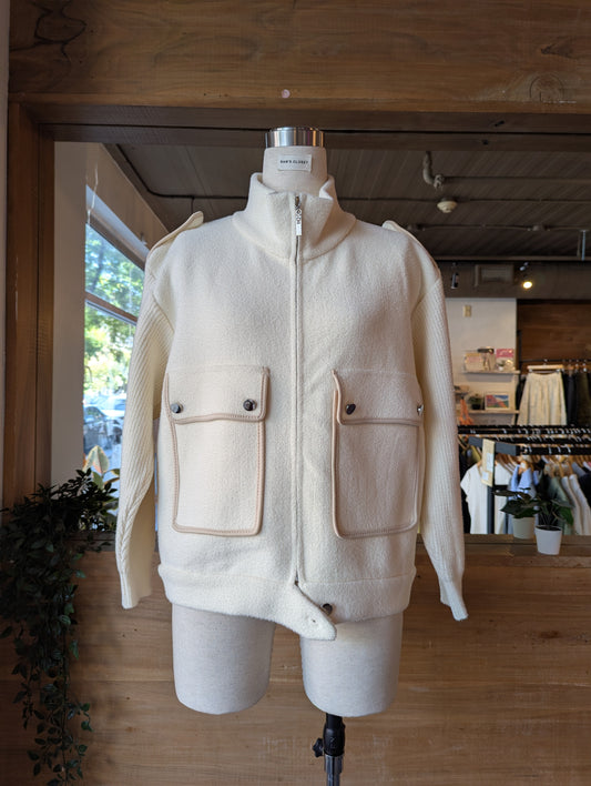 Women's Knit sleeve Jacket