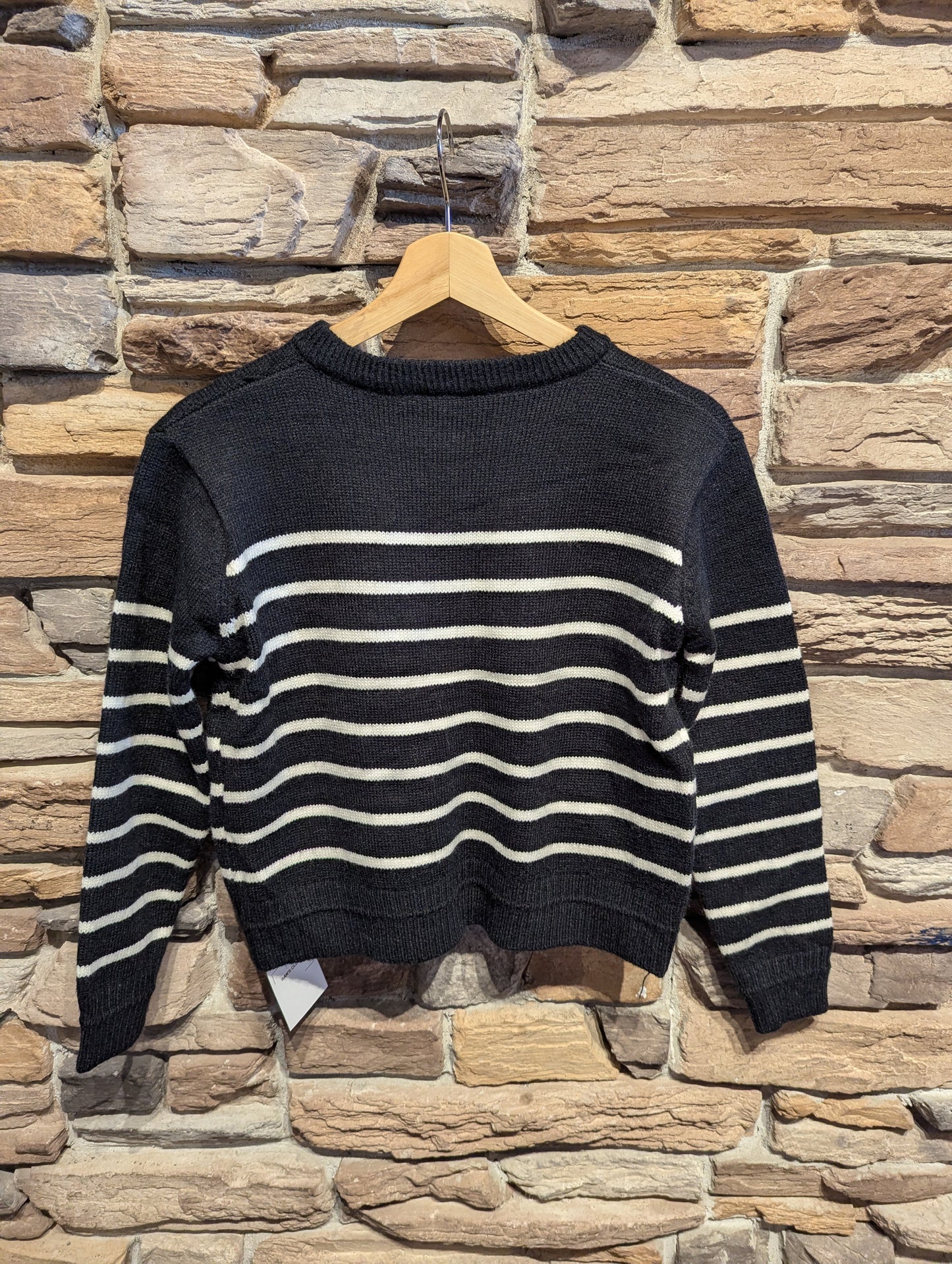 Striped Cardigan with Pockets