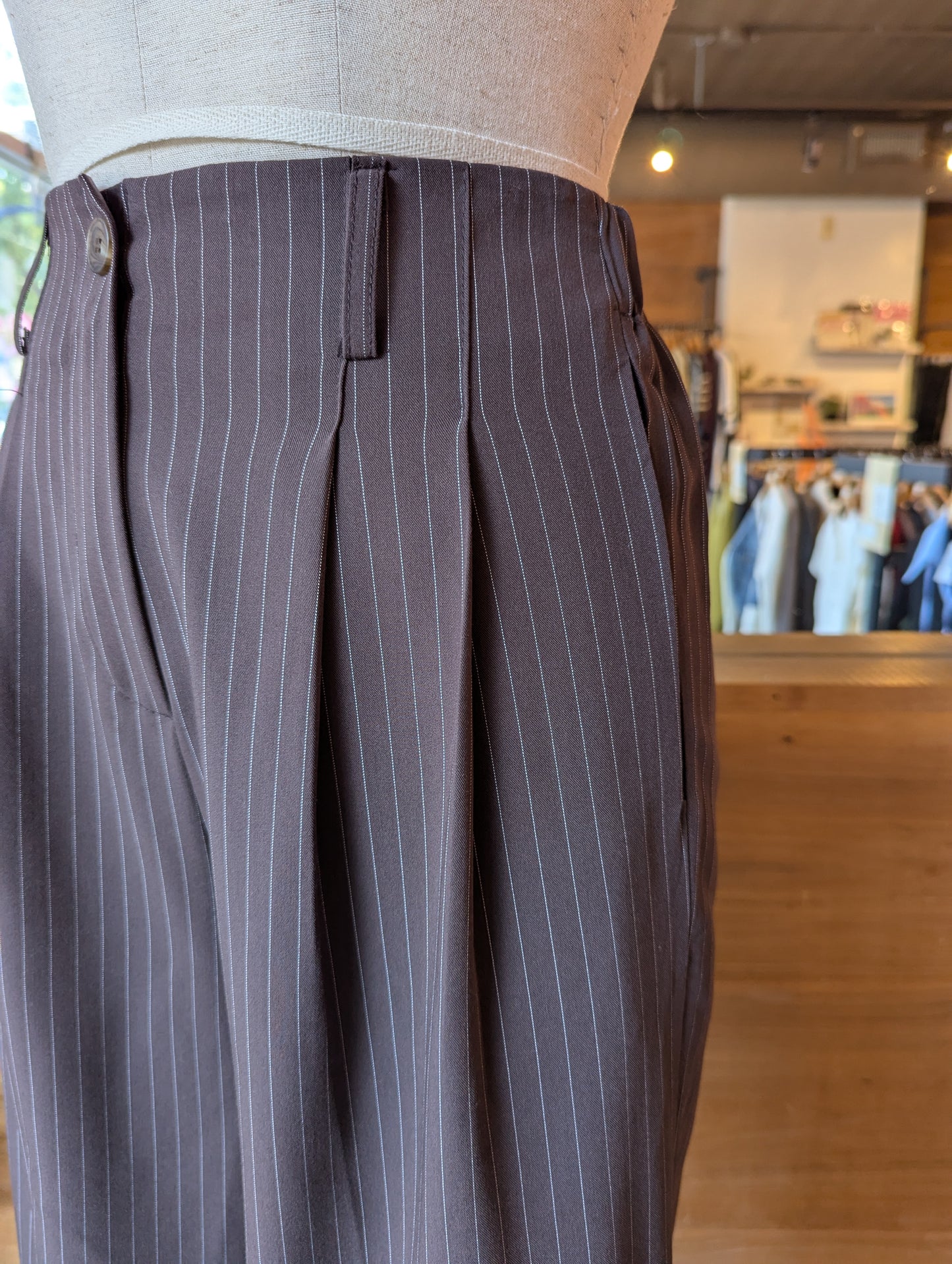 Pinstripe Pants