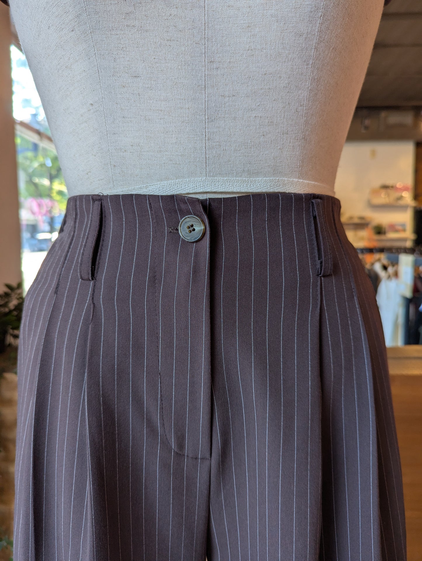 Pinstripe Pants