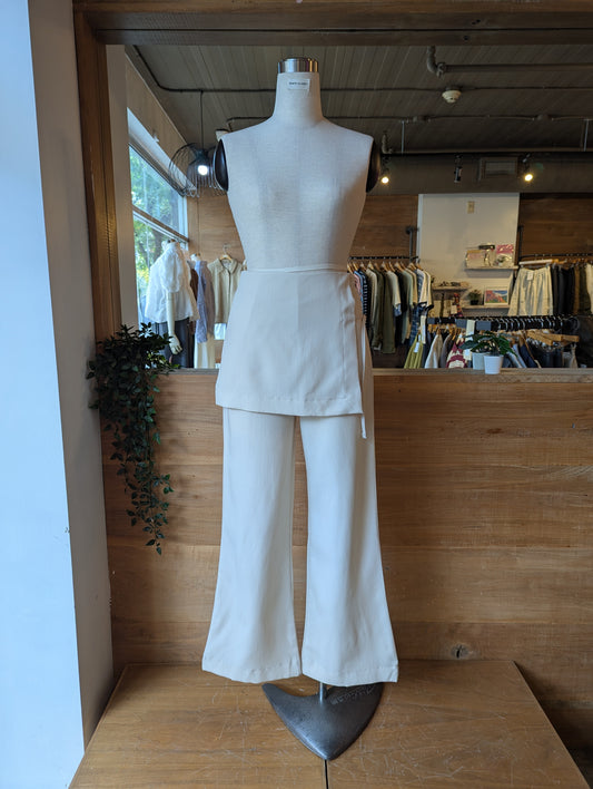 Skirt Overlay Dress Pants