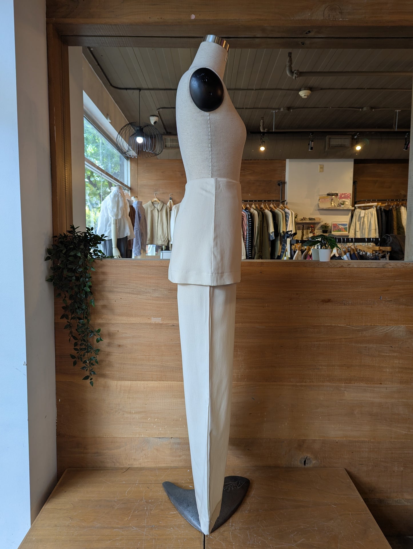 Skirt Overlay Dress Pants