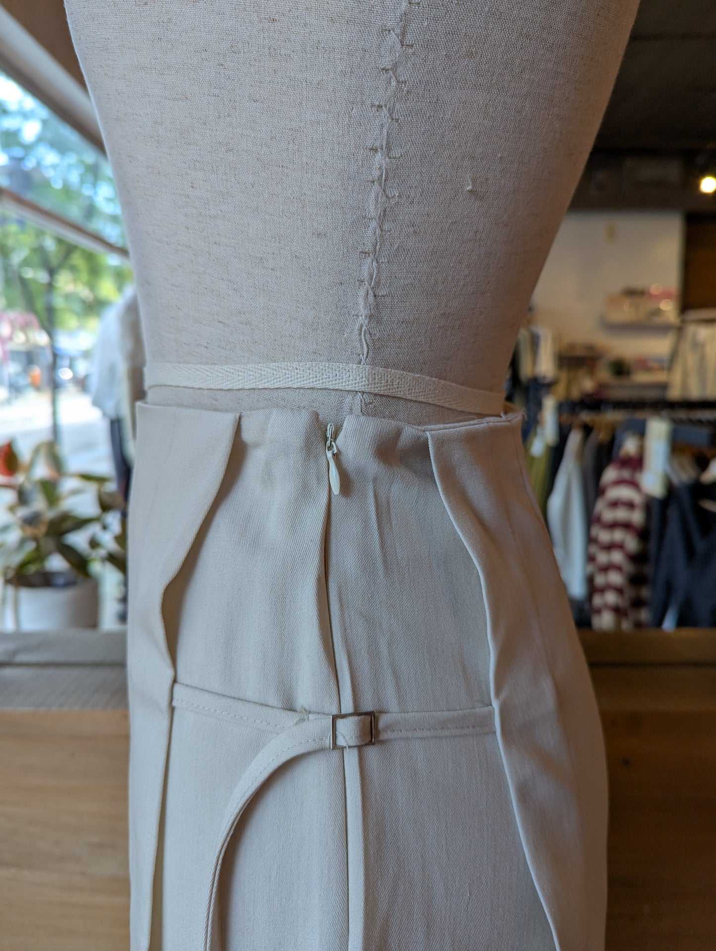 Skirt Overlay Dress Pants