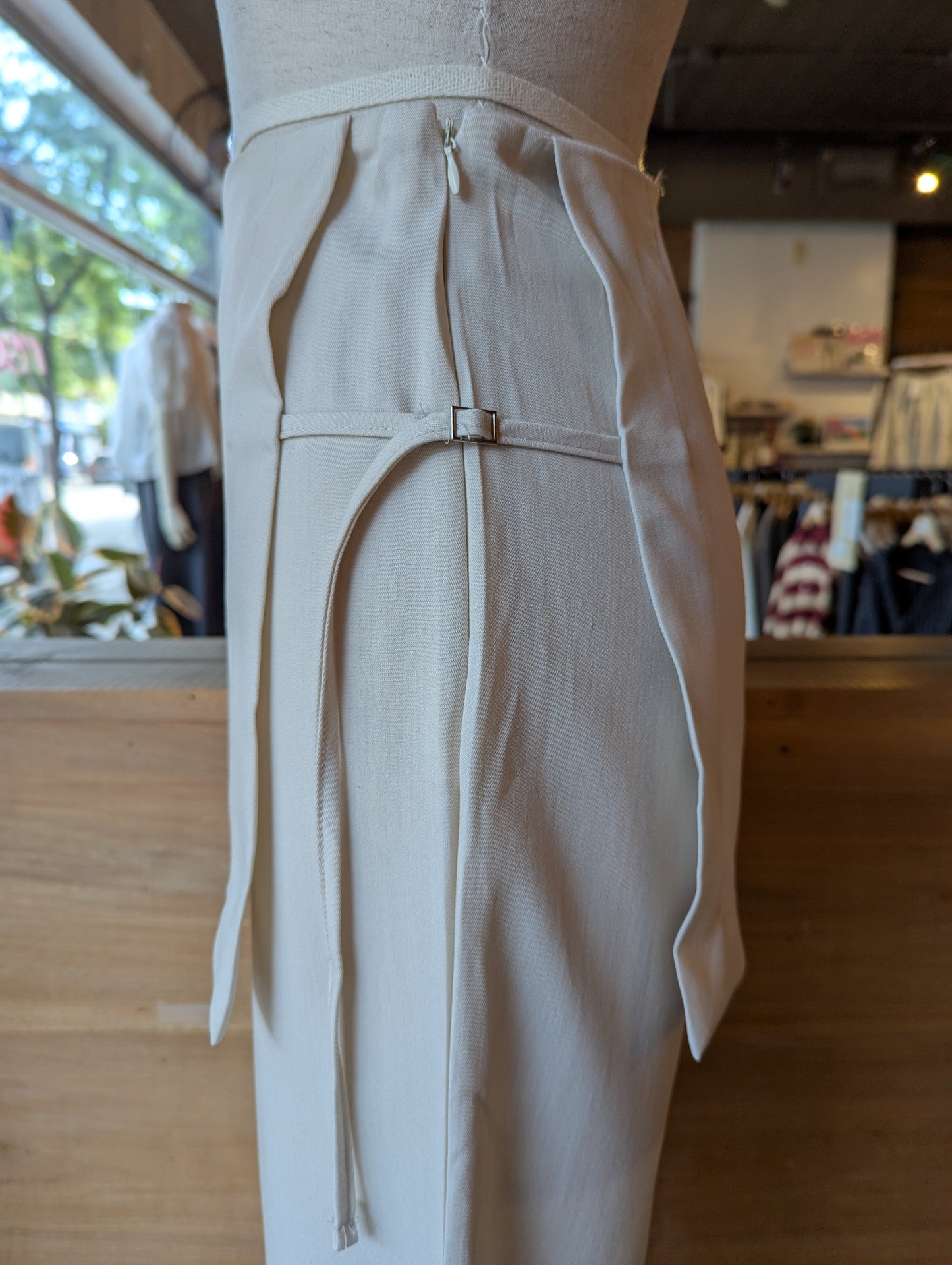 Skirt Overlay Dress Pants
