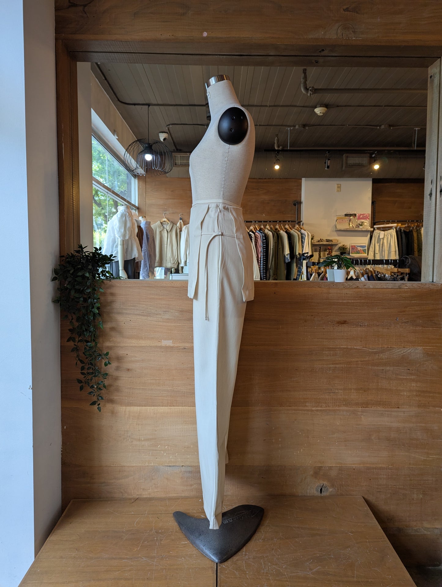 Skirt Overlay Dress Pants