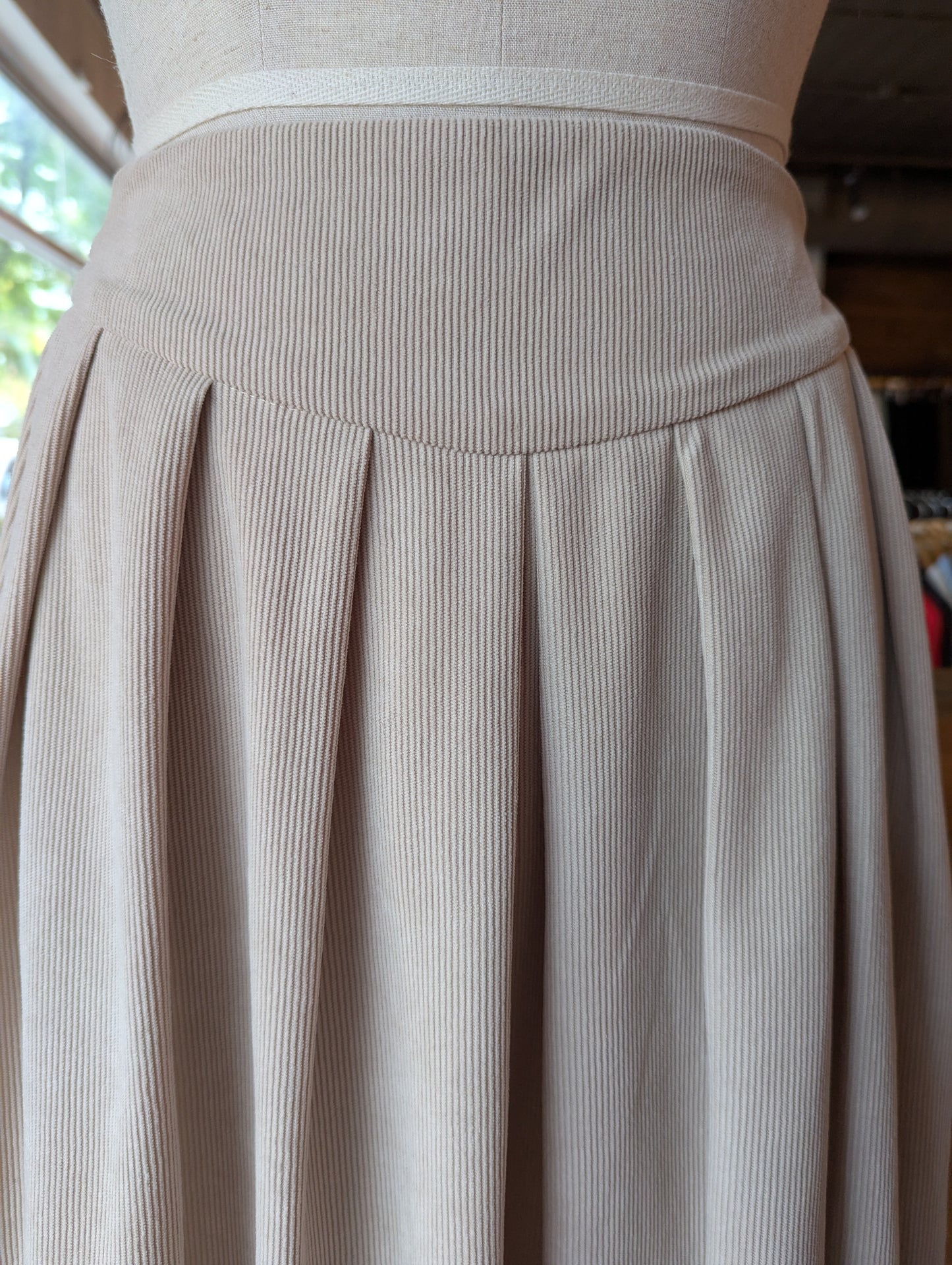 Corduroy Maxi Skirt