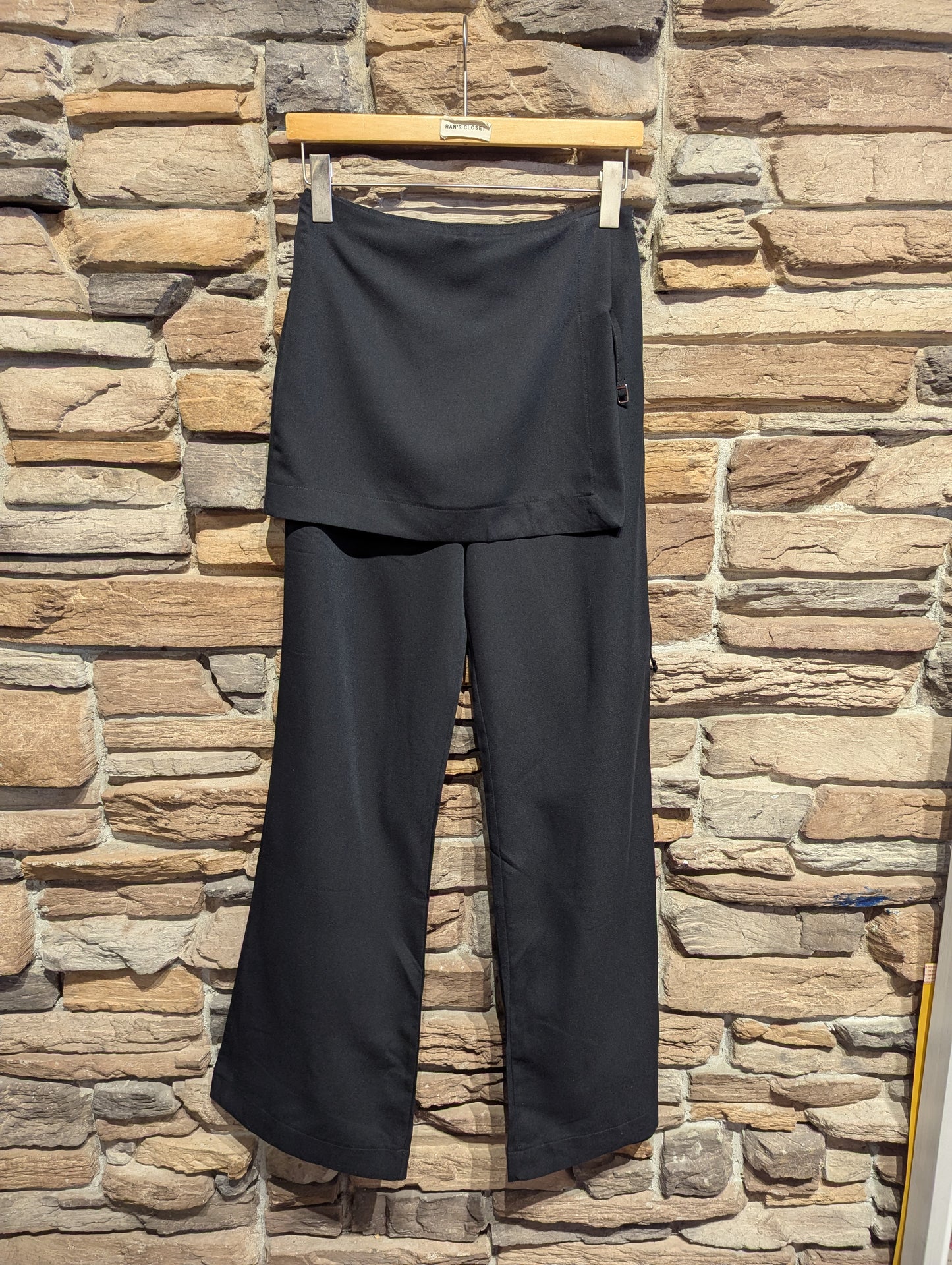 Skirt Overlay Dress Pants