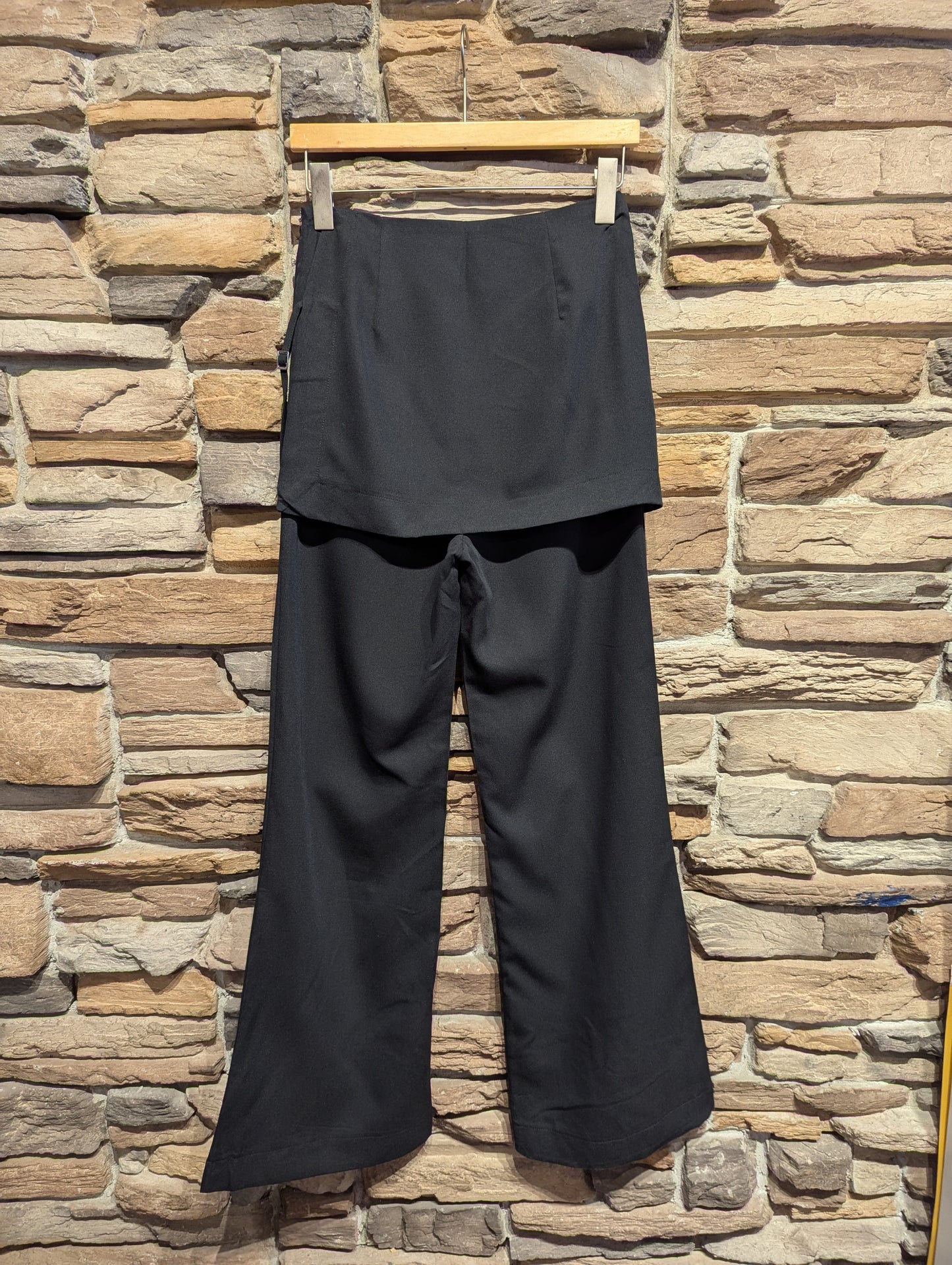 Skirt Overlay Dress Pants