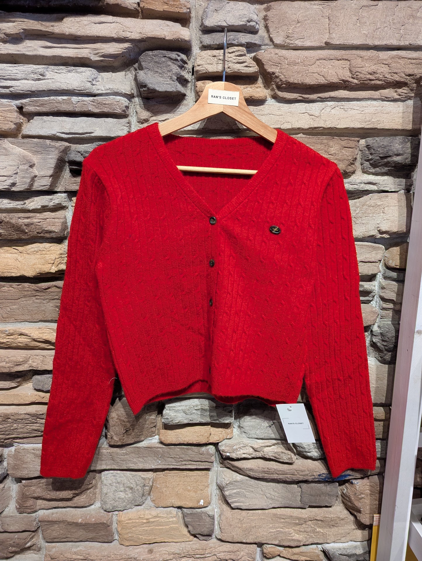 Women's Cable Knit Cardigan