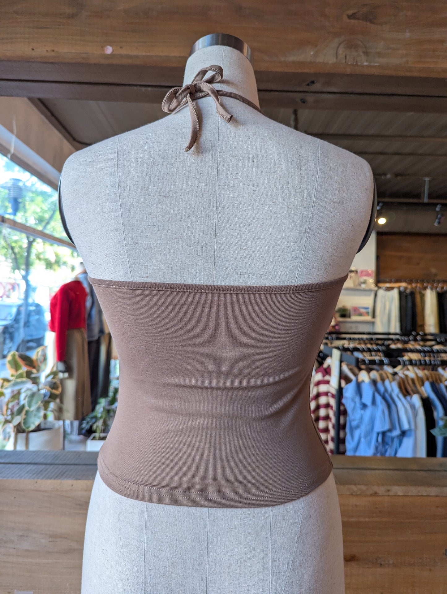 Ribbed Bell Sleeve Ribbon Detail Set