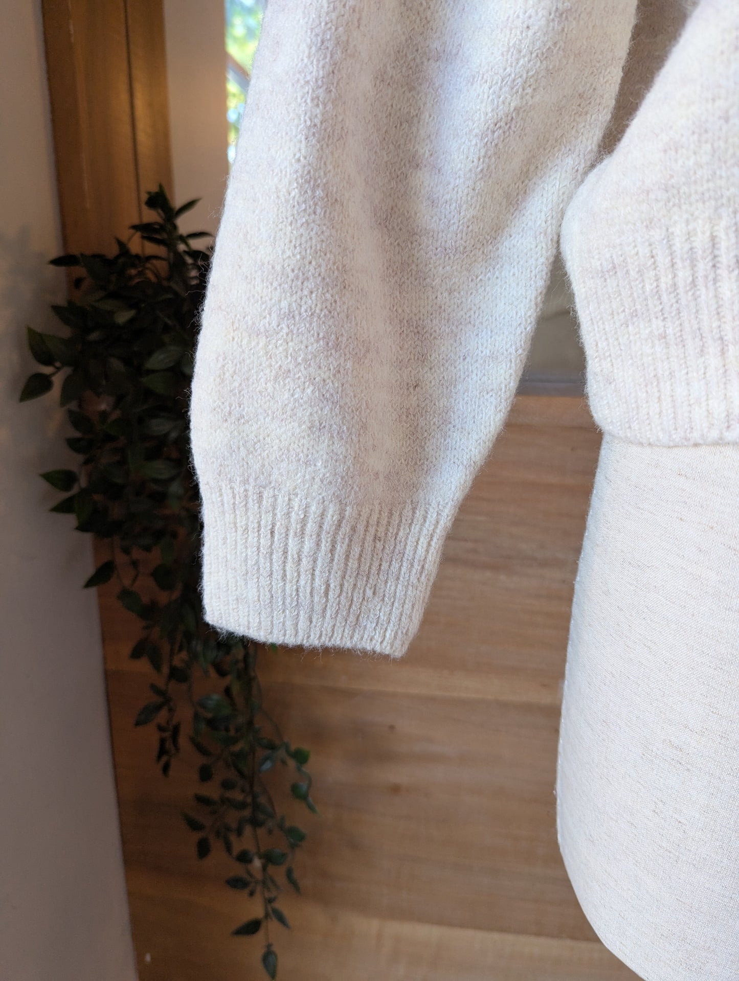 Collared V-Neck Sweater