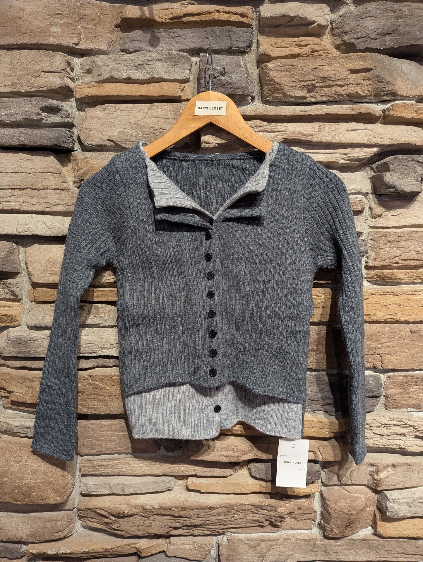 Double Layer Cardigan