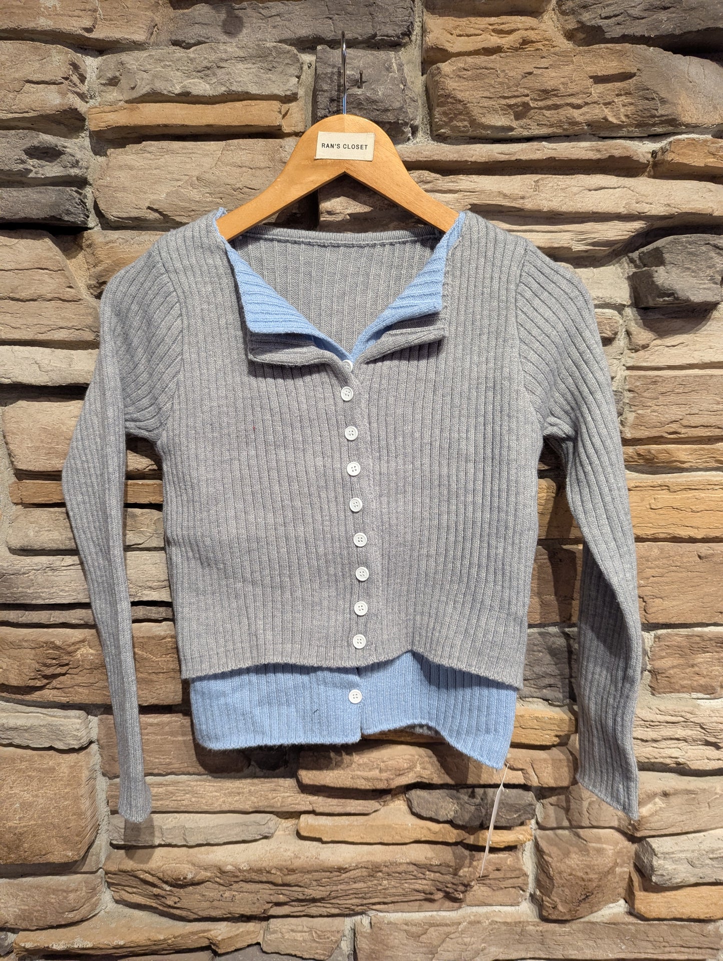 Double Layer Cardigan