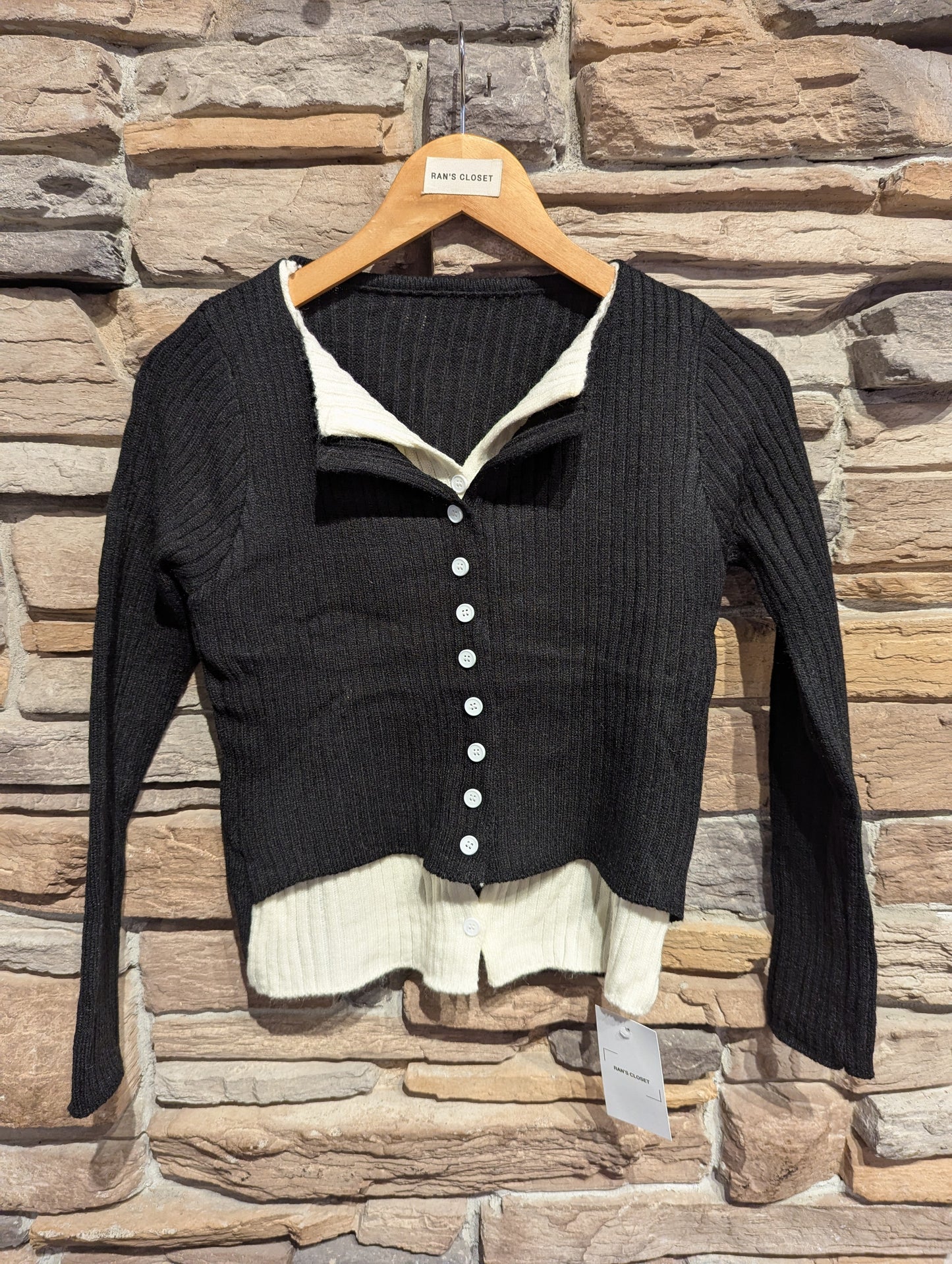 Double Layer Cardigan