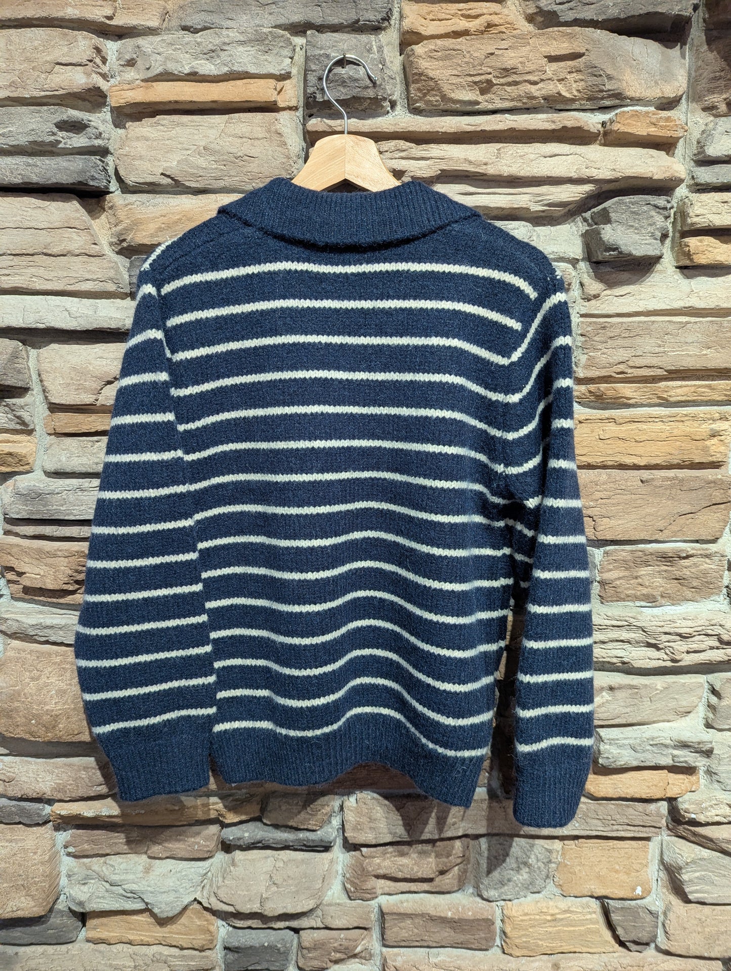 Striped Collar Sweater