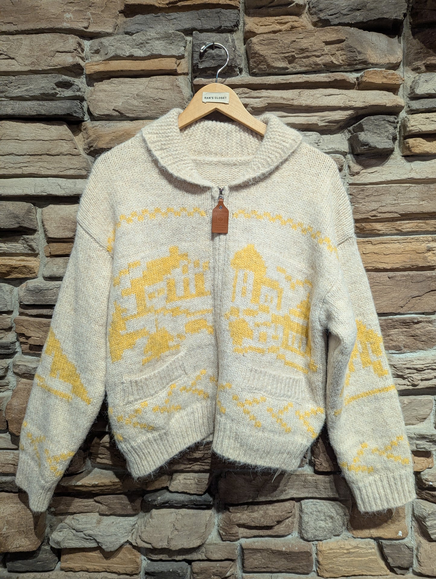 Mountain Cabin Zip Up Sweater