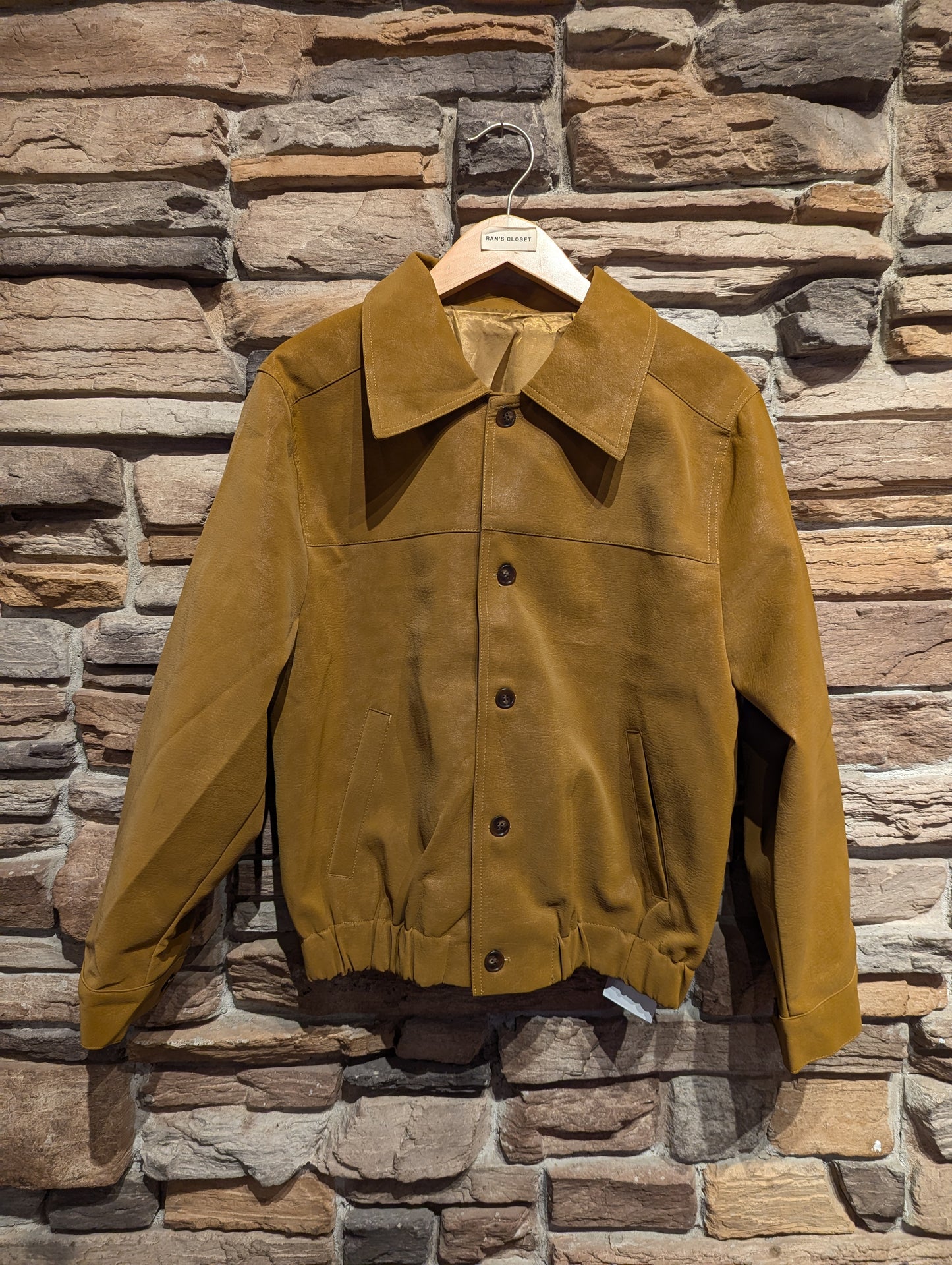 Button Up Vegan Suede Jacket