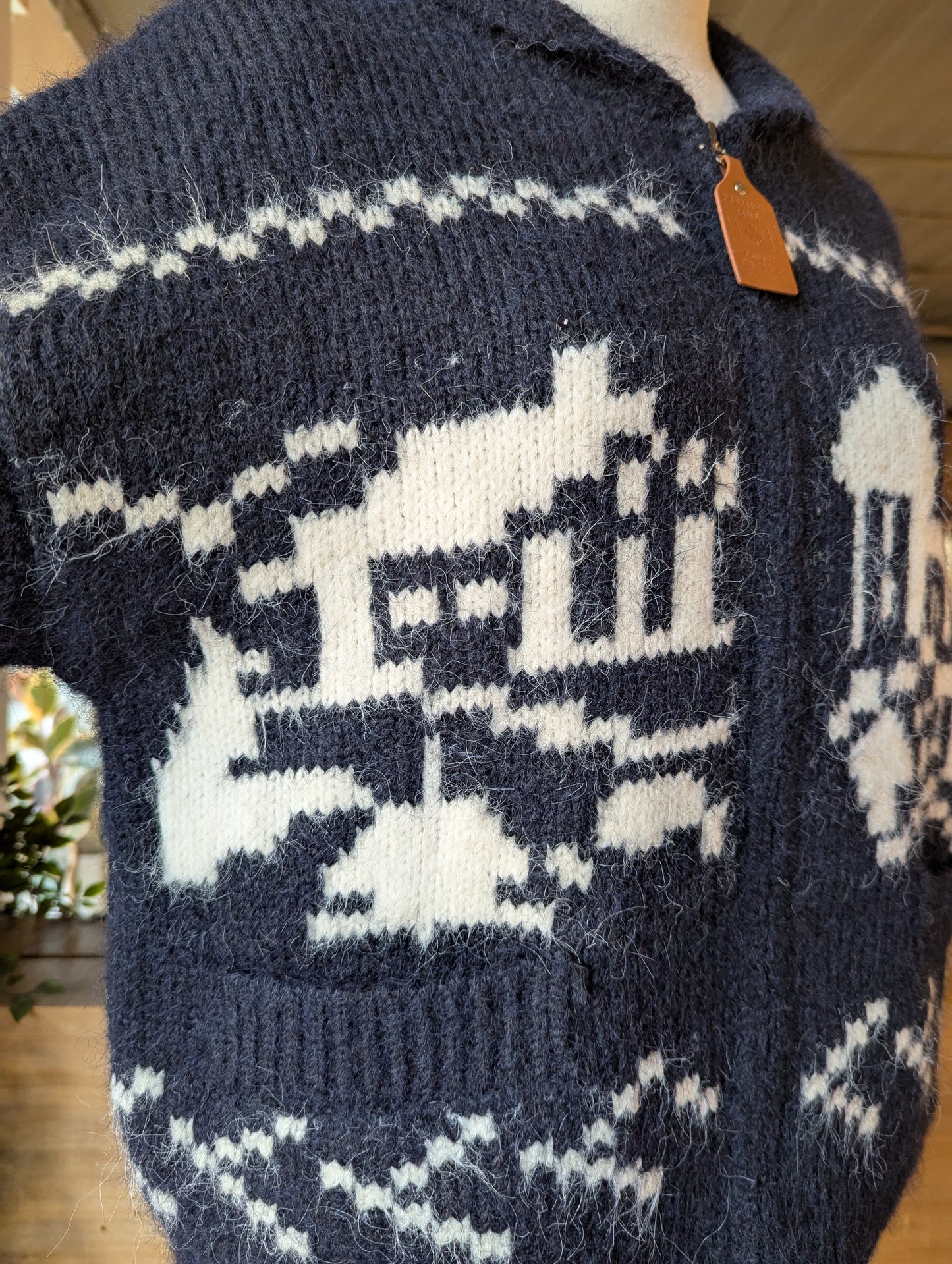 Mountain Cabin Zip Up Sweater