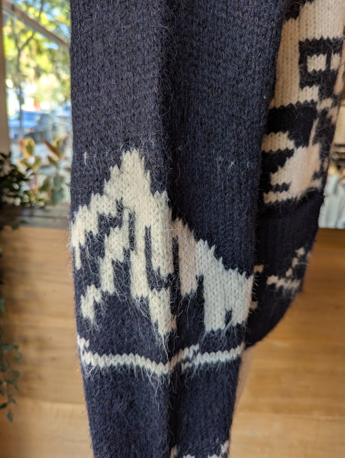 Mountain Cabin Zip Up Sweater