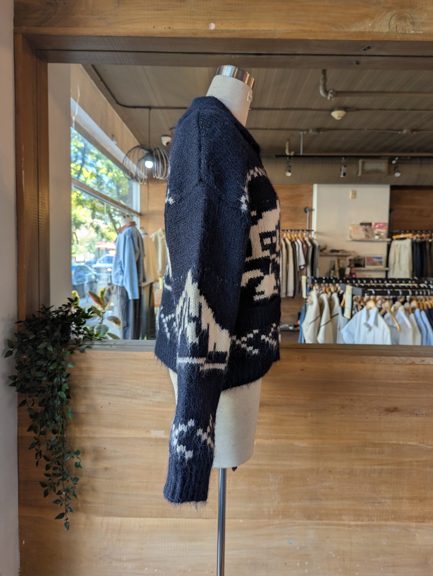 Mountain Cabin Zip Up Sweater