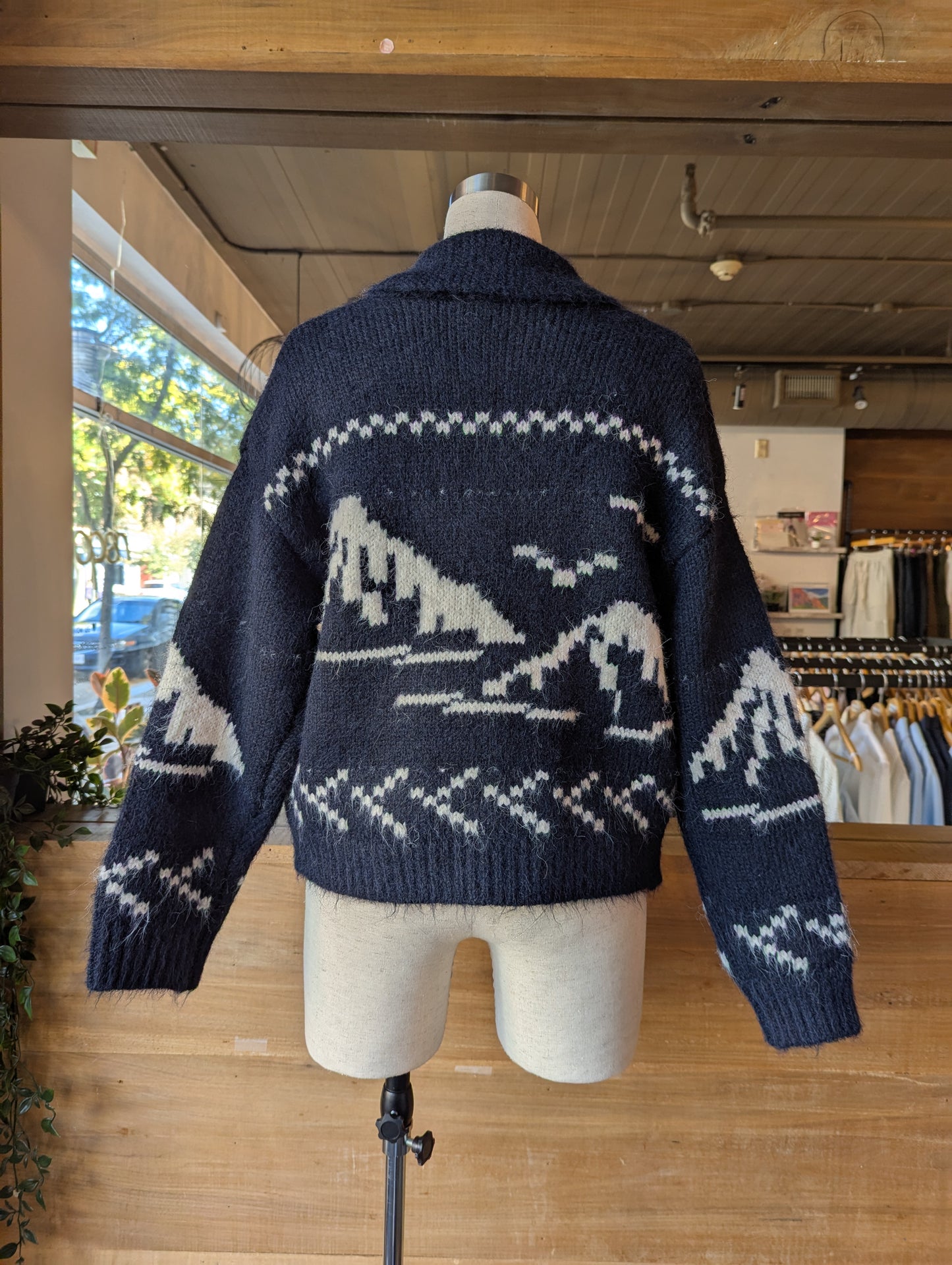 Mountain Cabin Zip Up Sweater