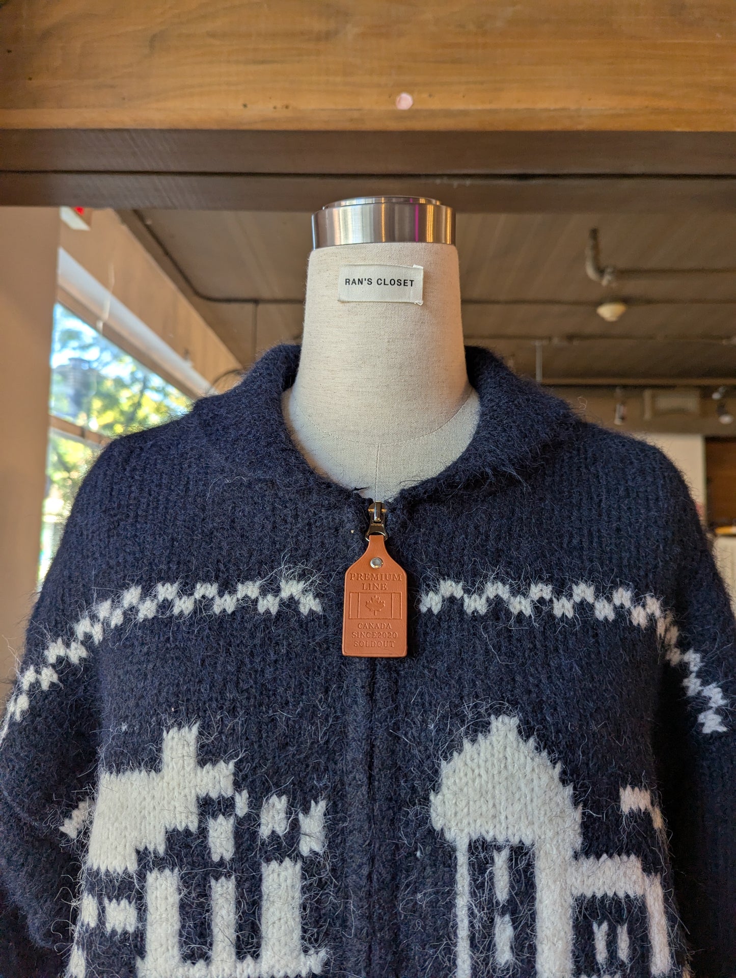 Mountain Cabin Zip Up Sweater