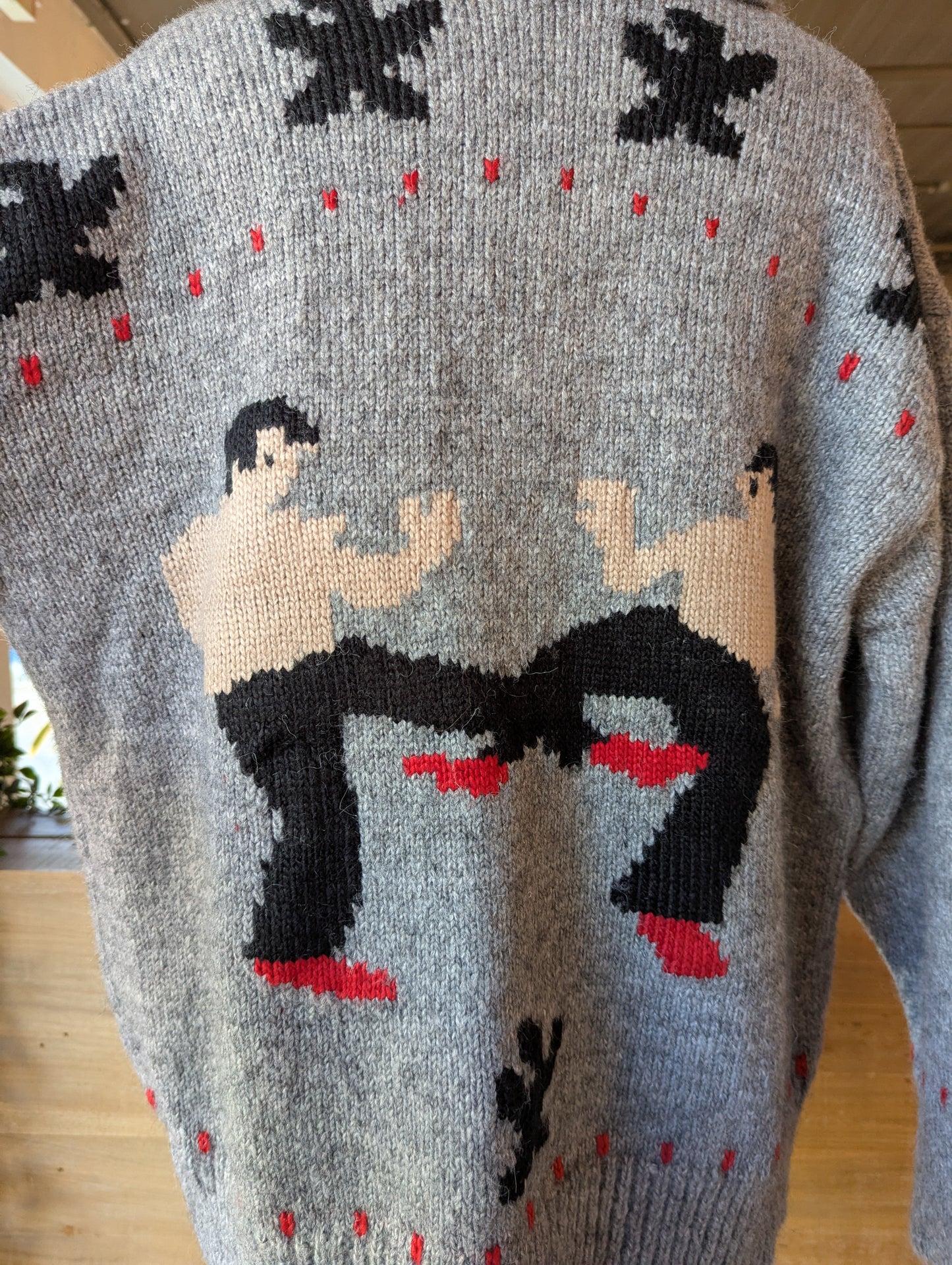 Sumo Wrestler Zip up Sweater