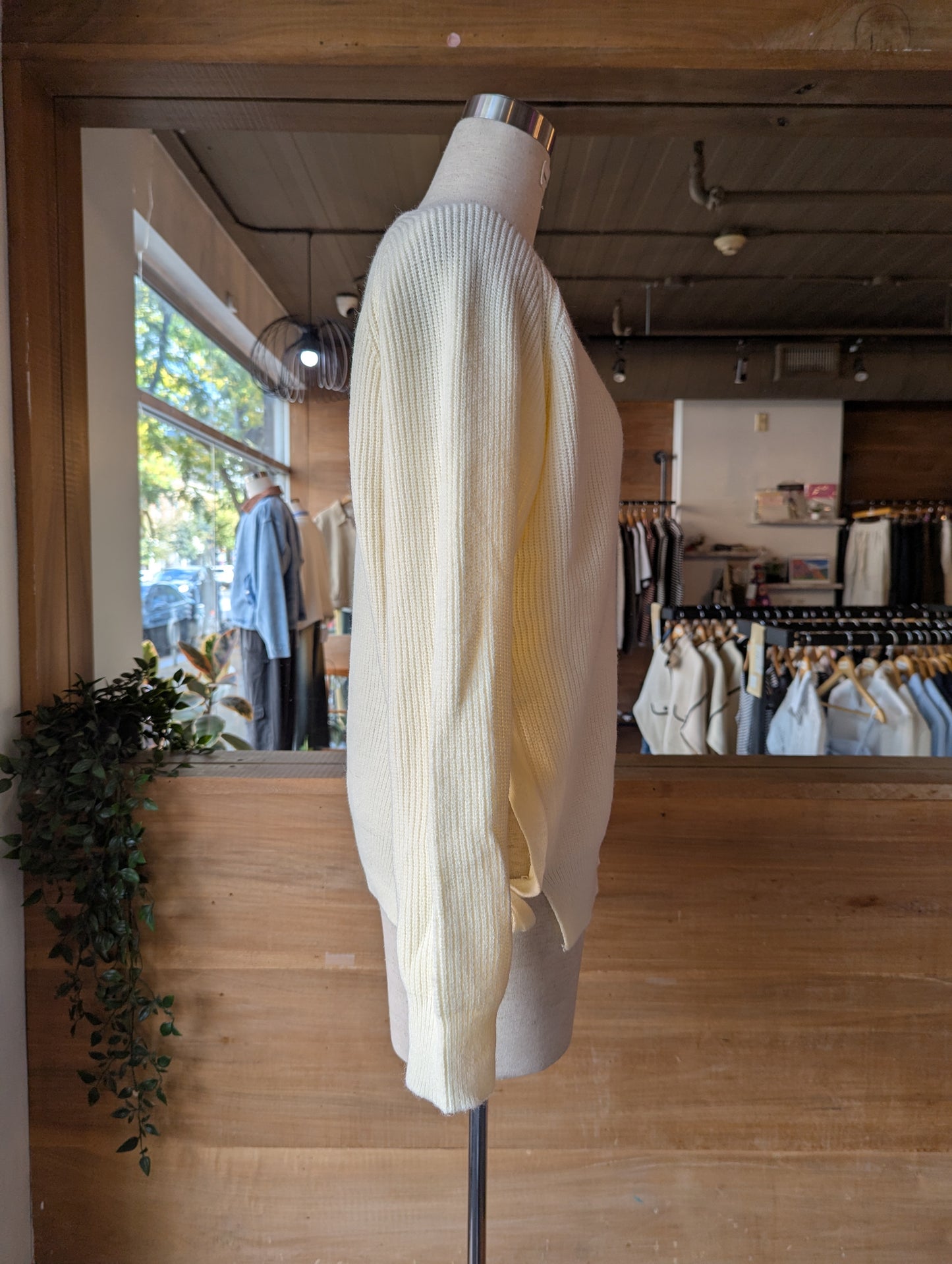 Side Tie Knit Sweater