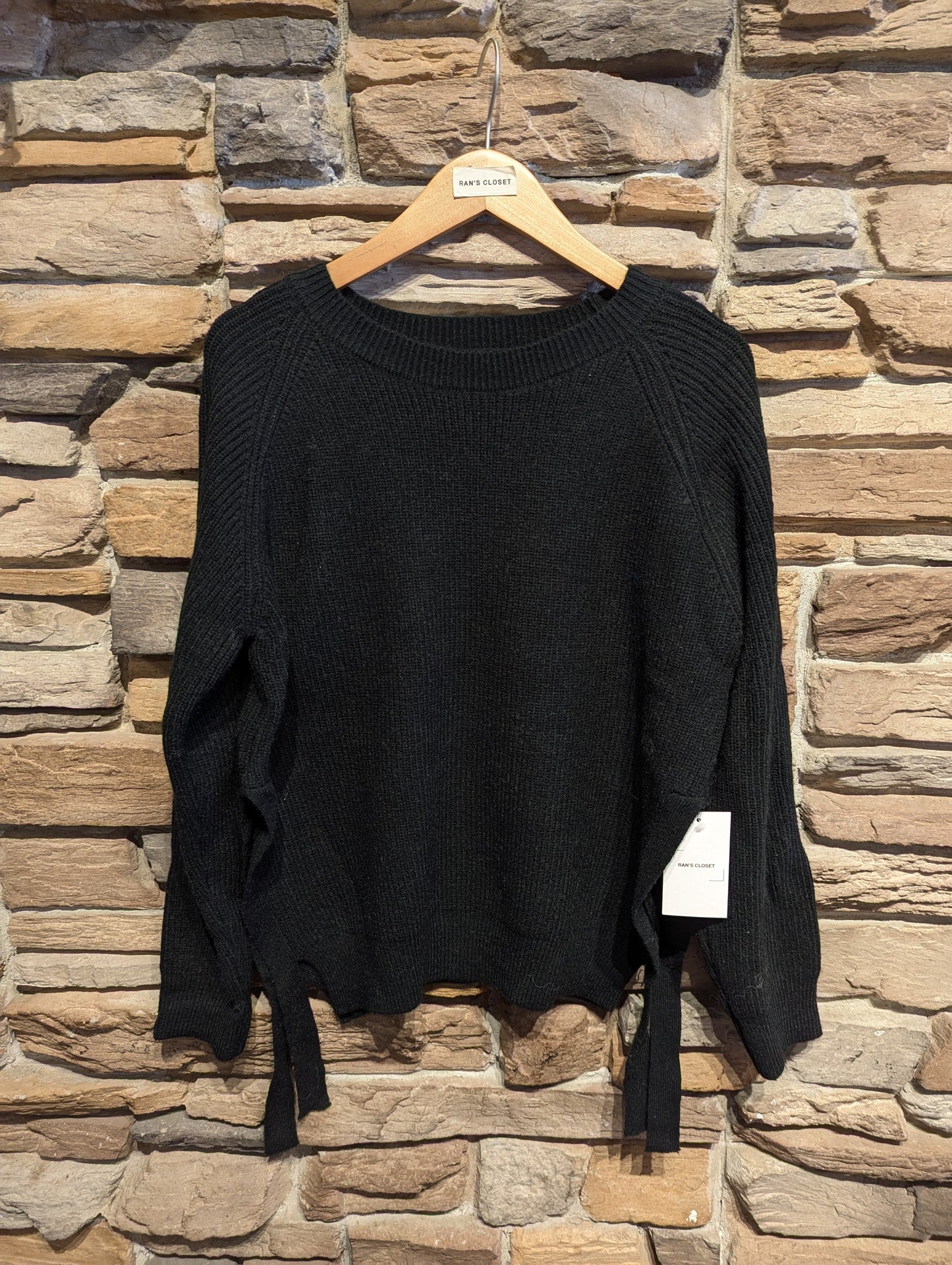 Side Tie Knit Sweater