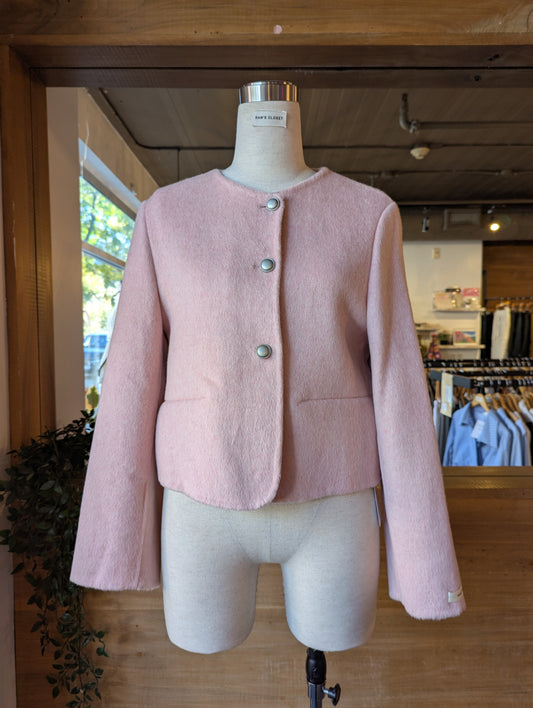 Cropped Wool Jacket