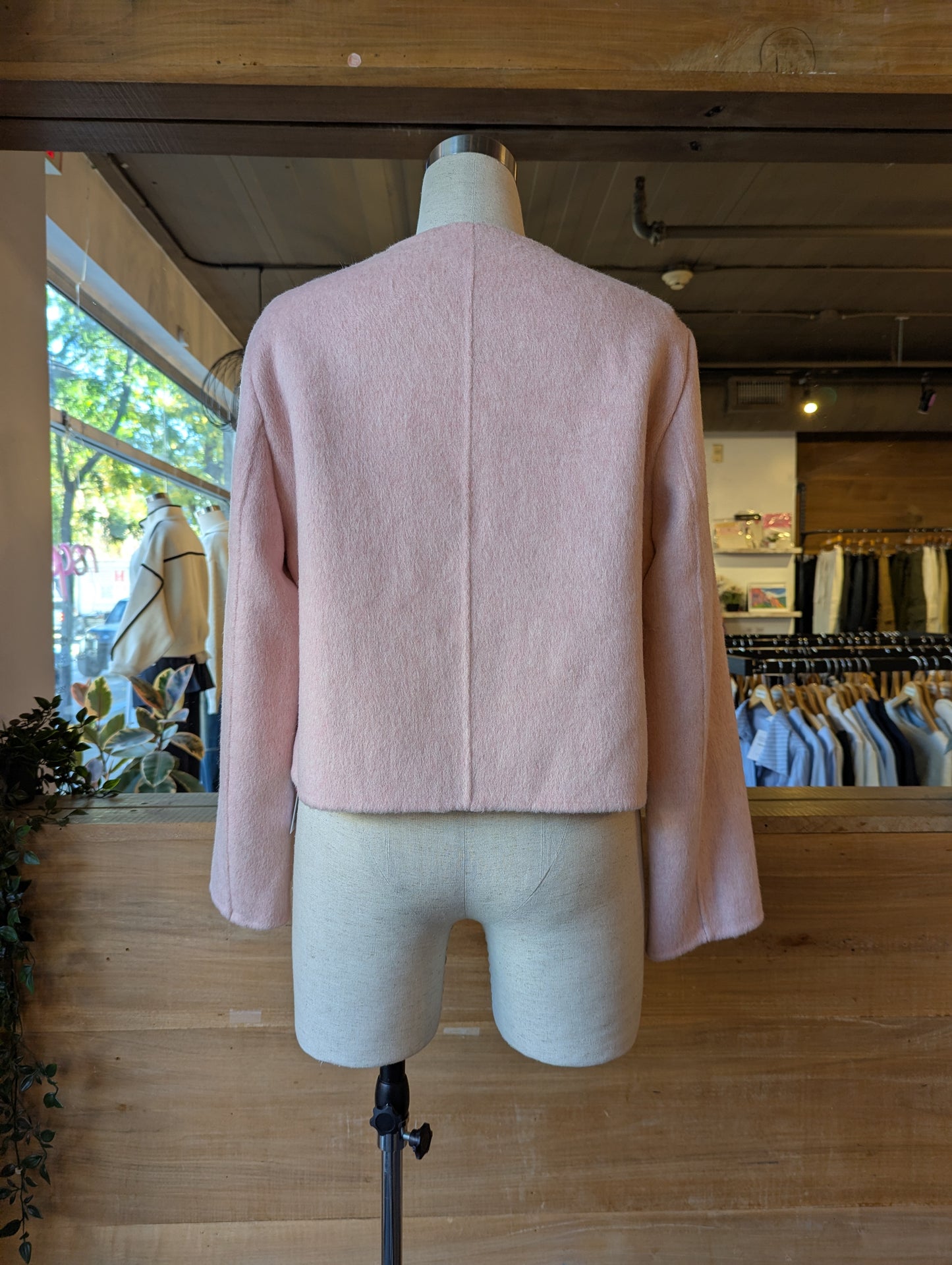Cropped Wool Jacket