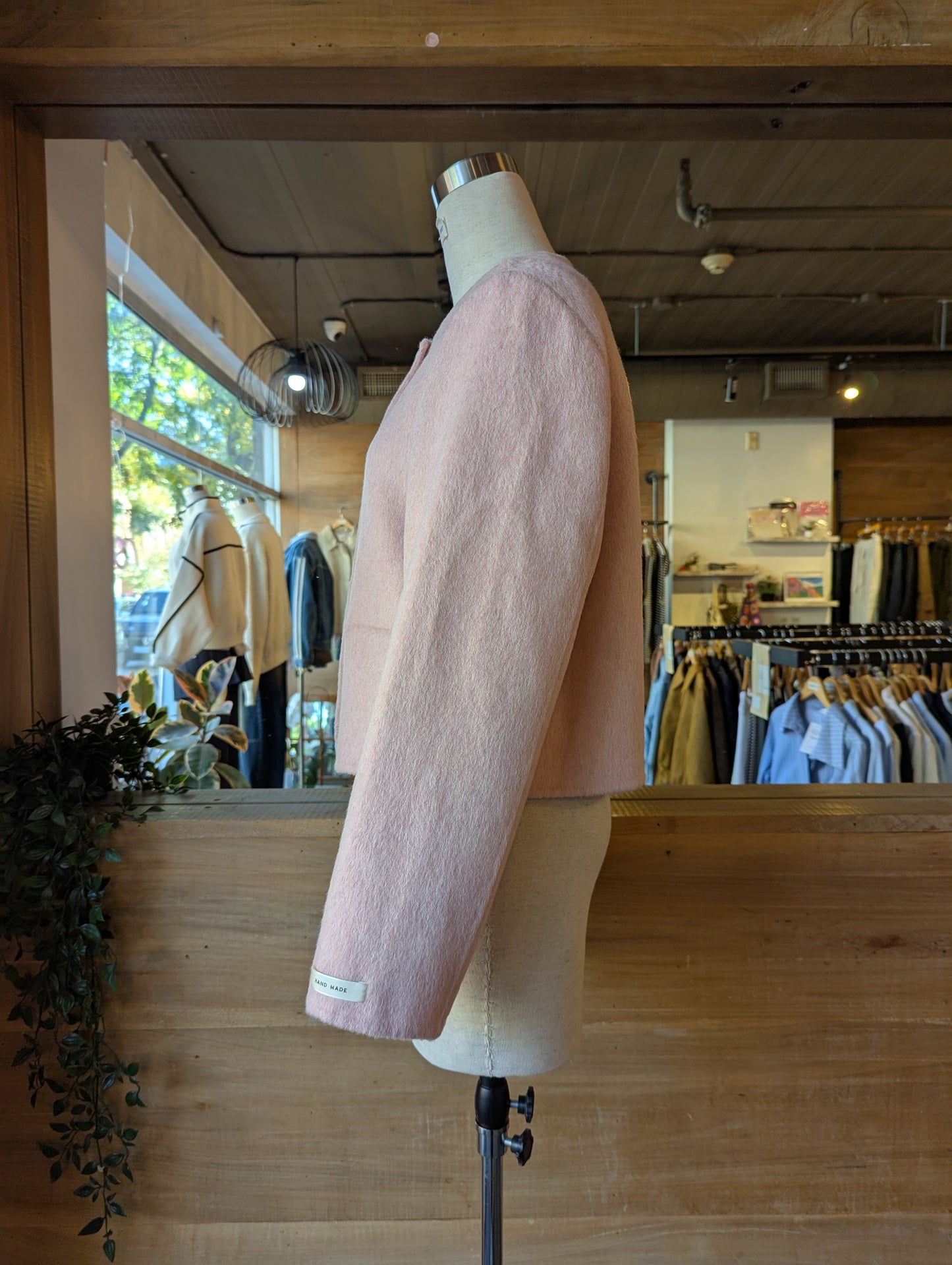 Cropped Wool Jacket