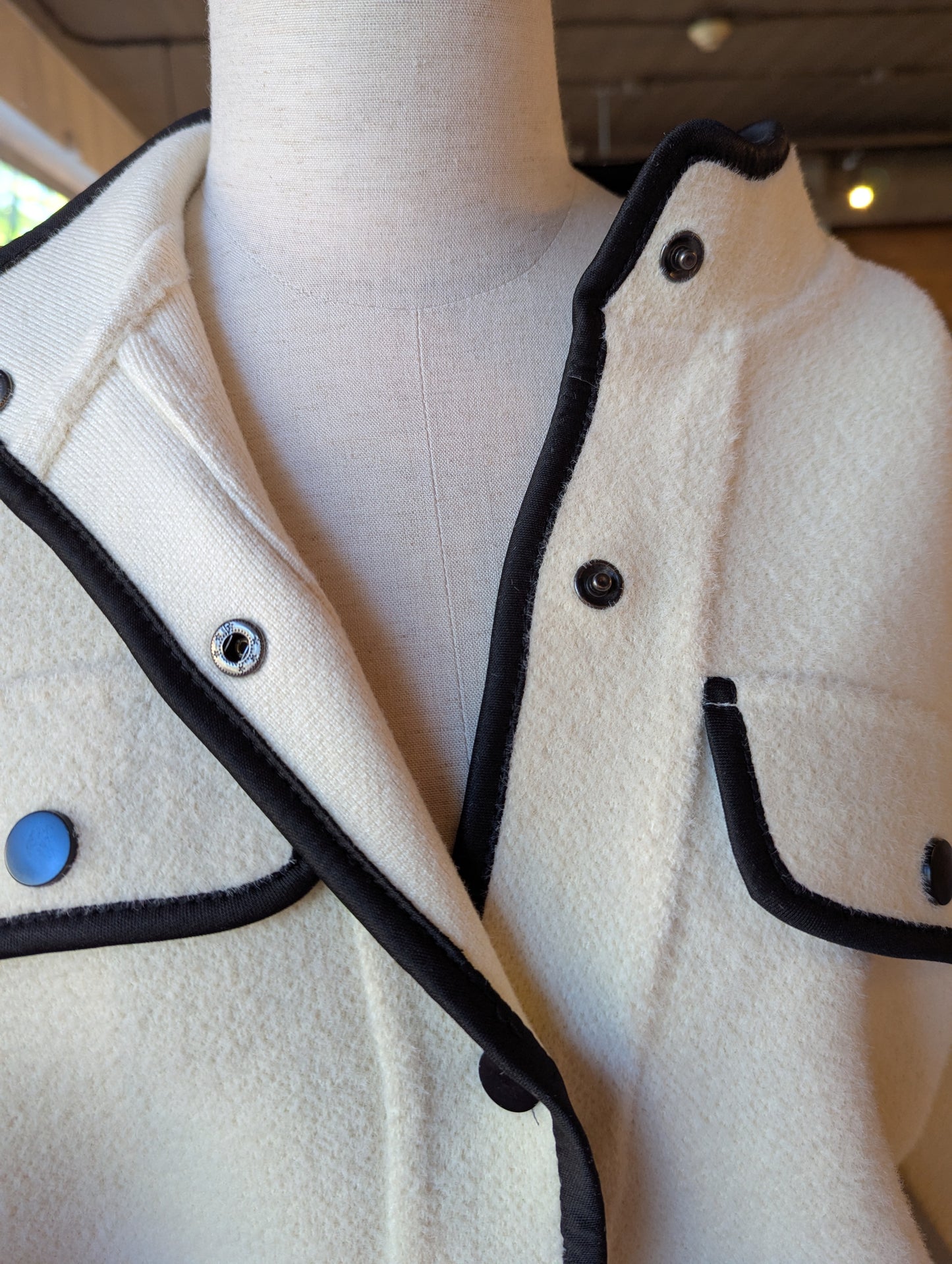 Contrast Trim Jacket