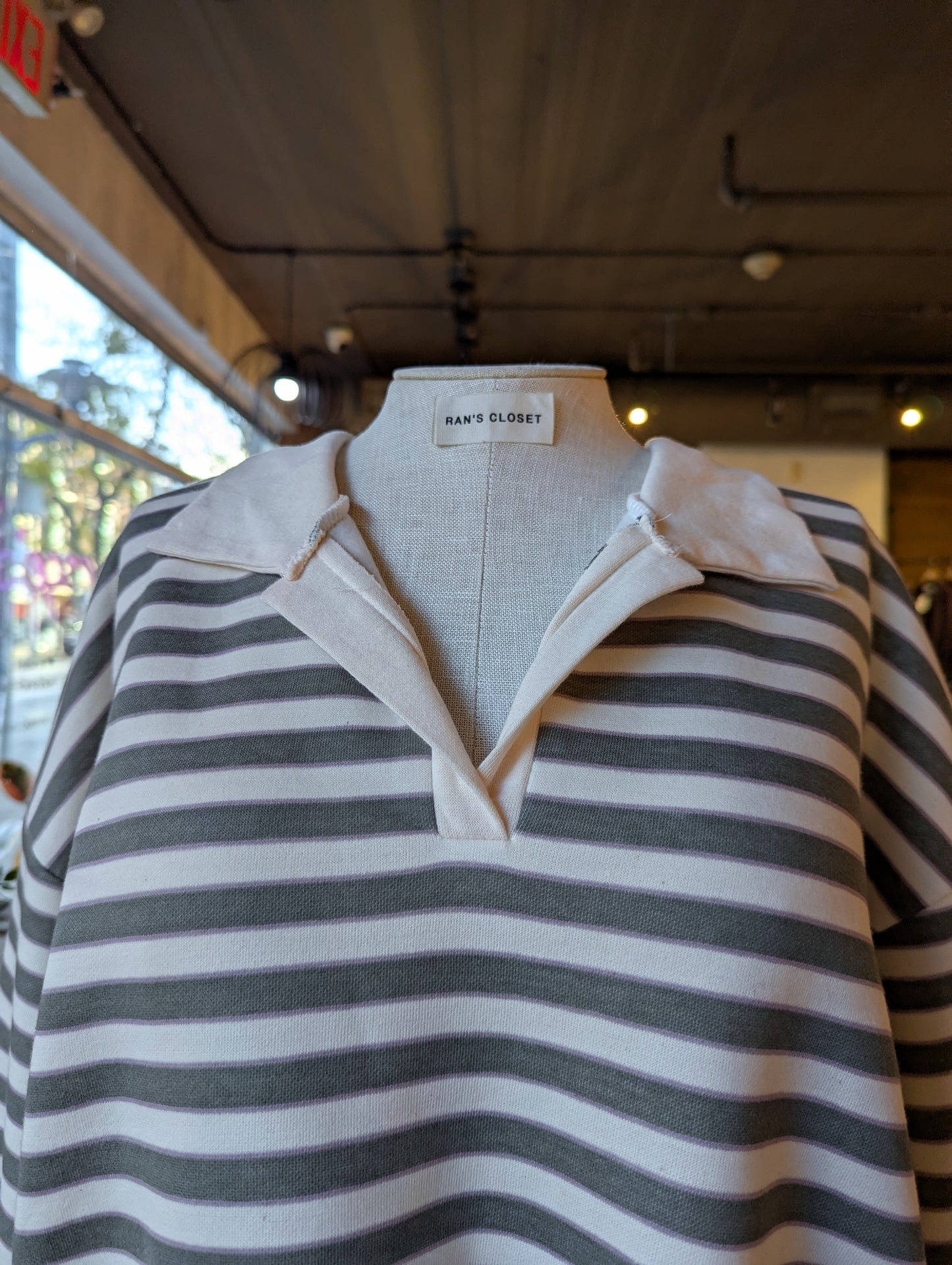 Thick Striped Rugby Shirt