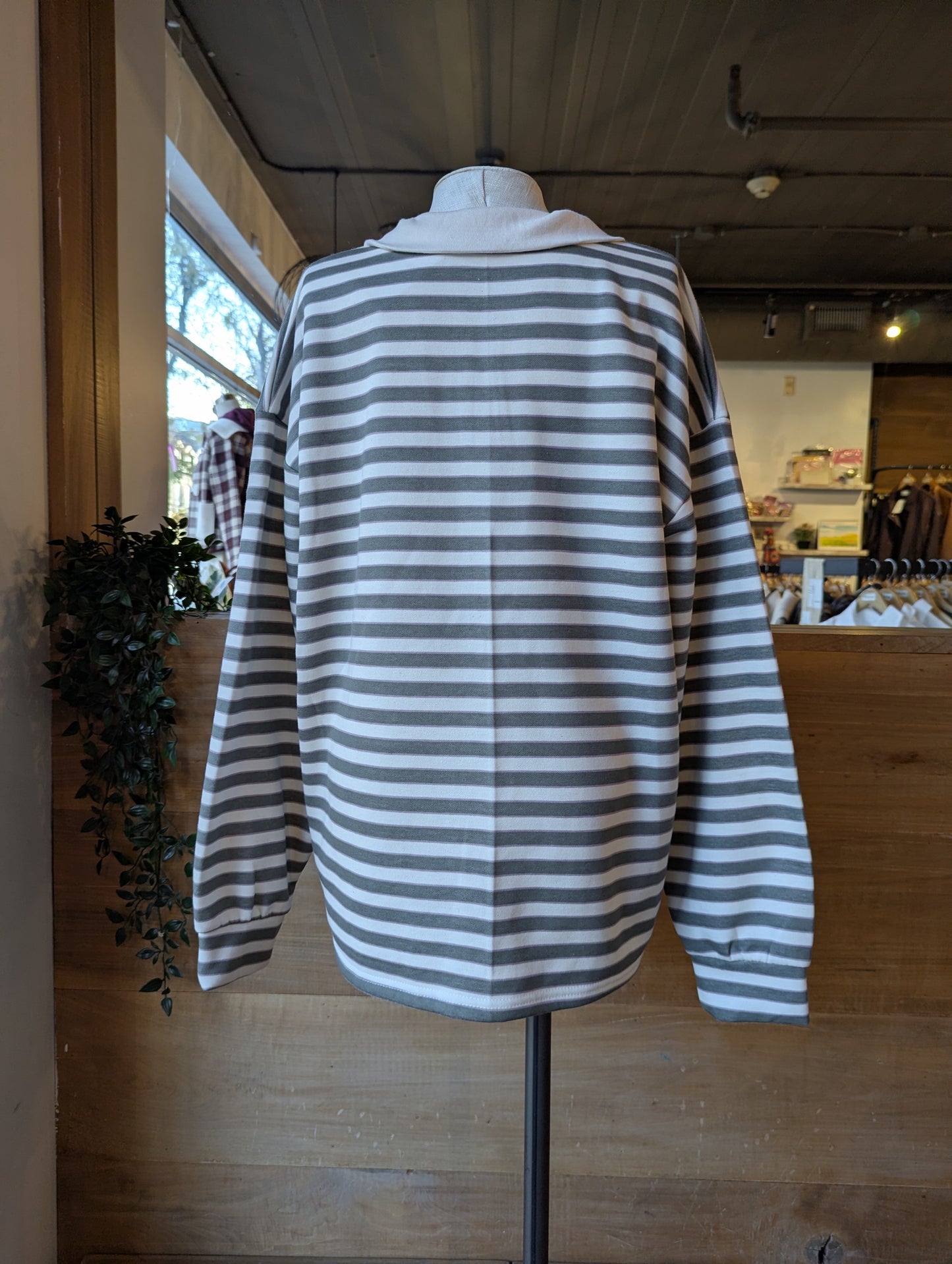 Thick Striped Rugby Shirt