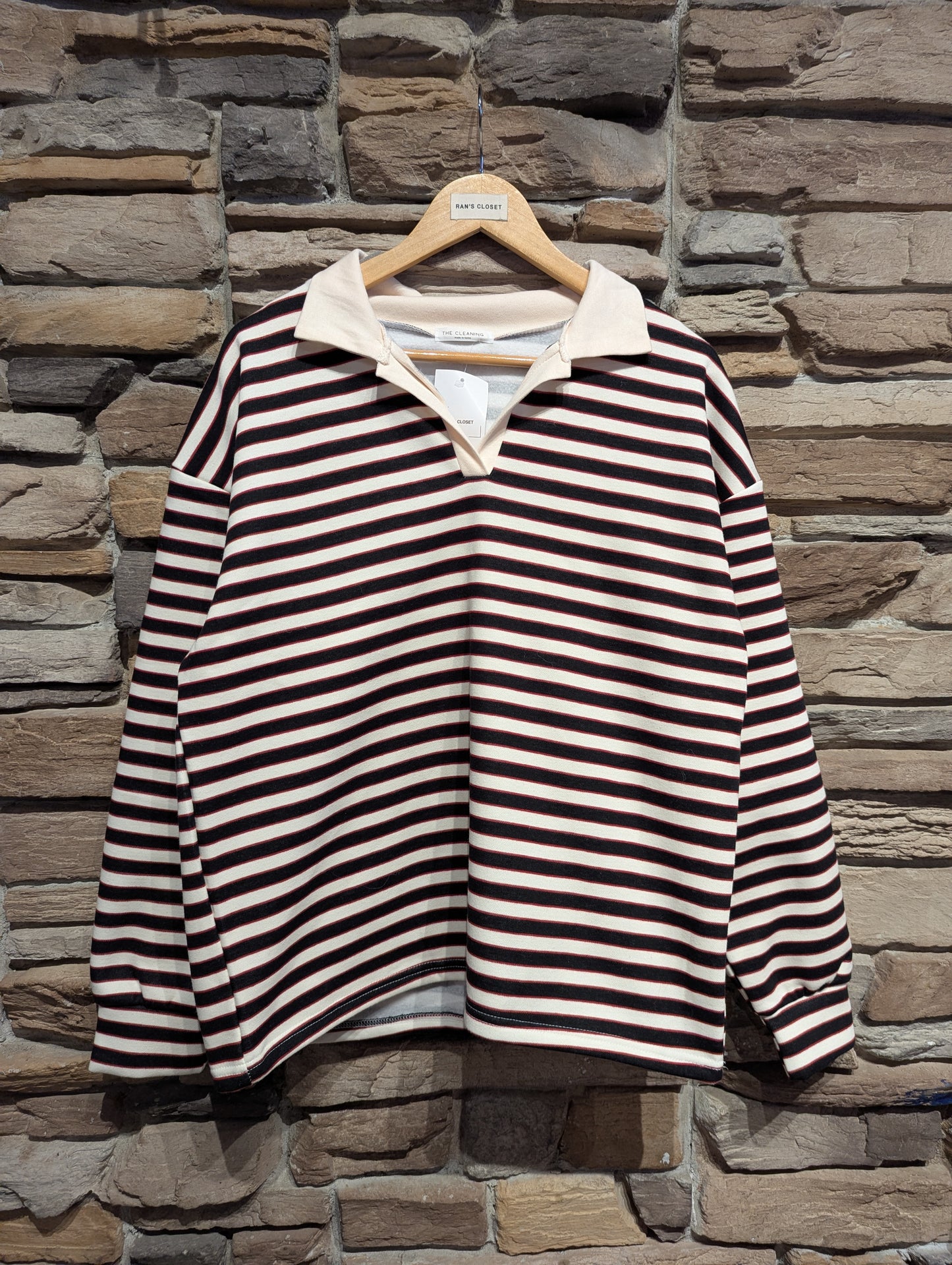 Thick Striped Rugby Shirt
