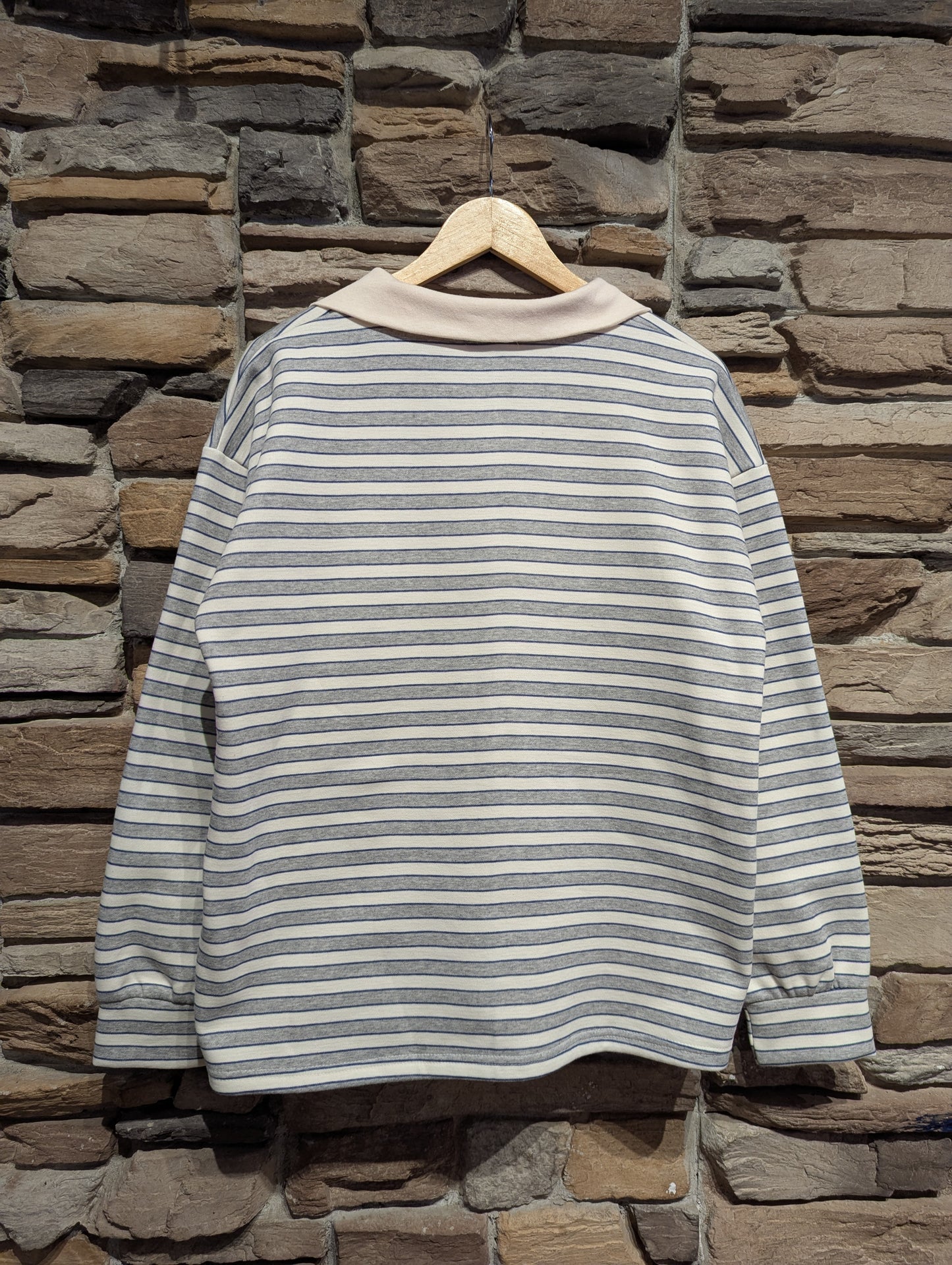 Thick Striped Rugby Shirt