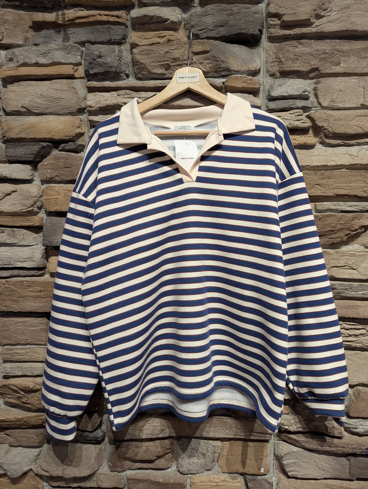 Thick Striped Rugby Shirt