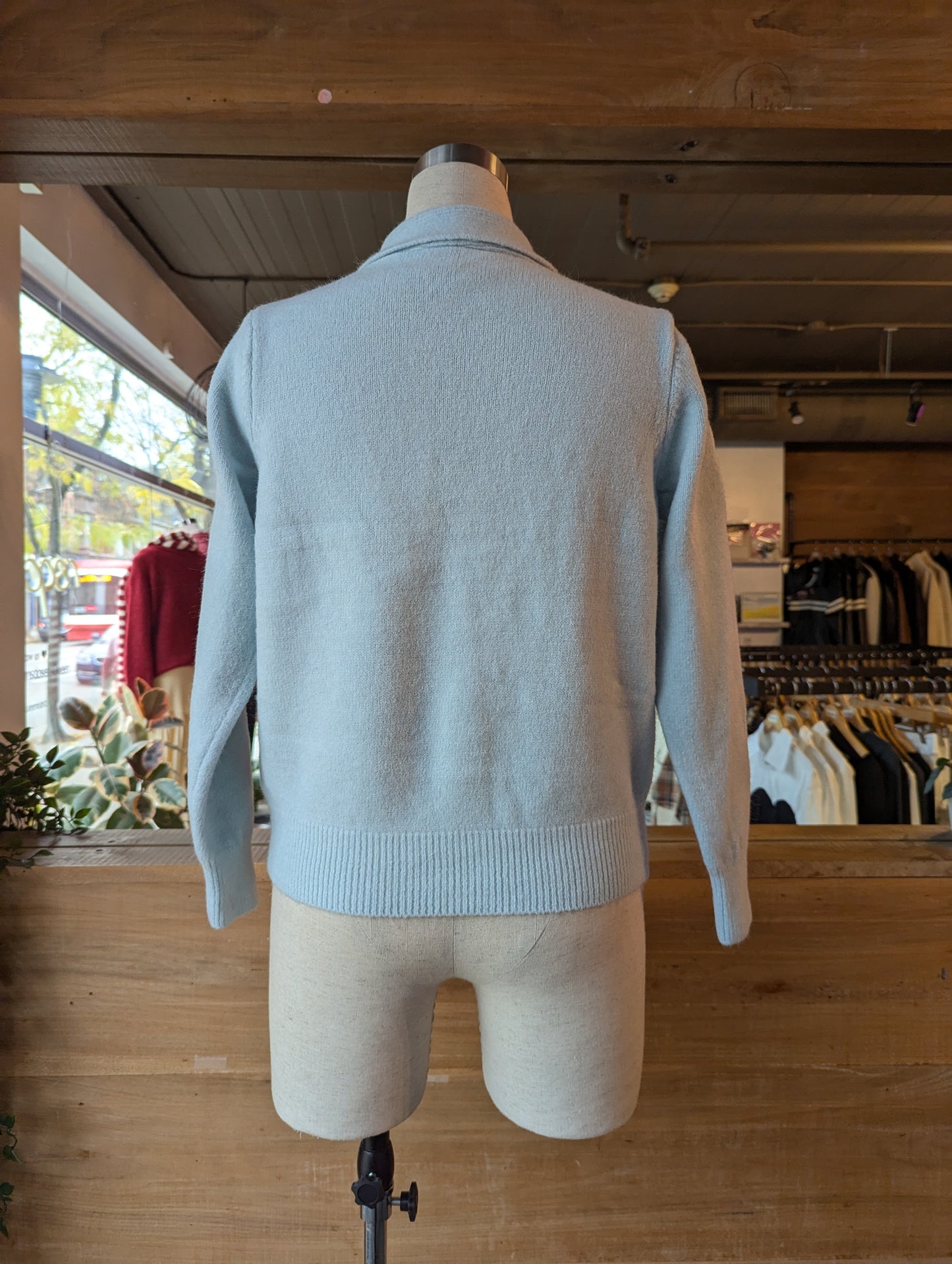 Cardigan with Neck Tie