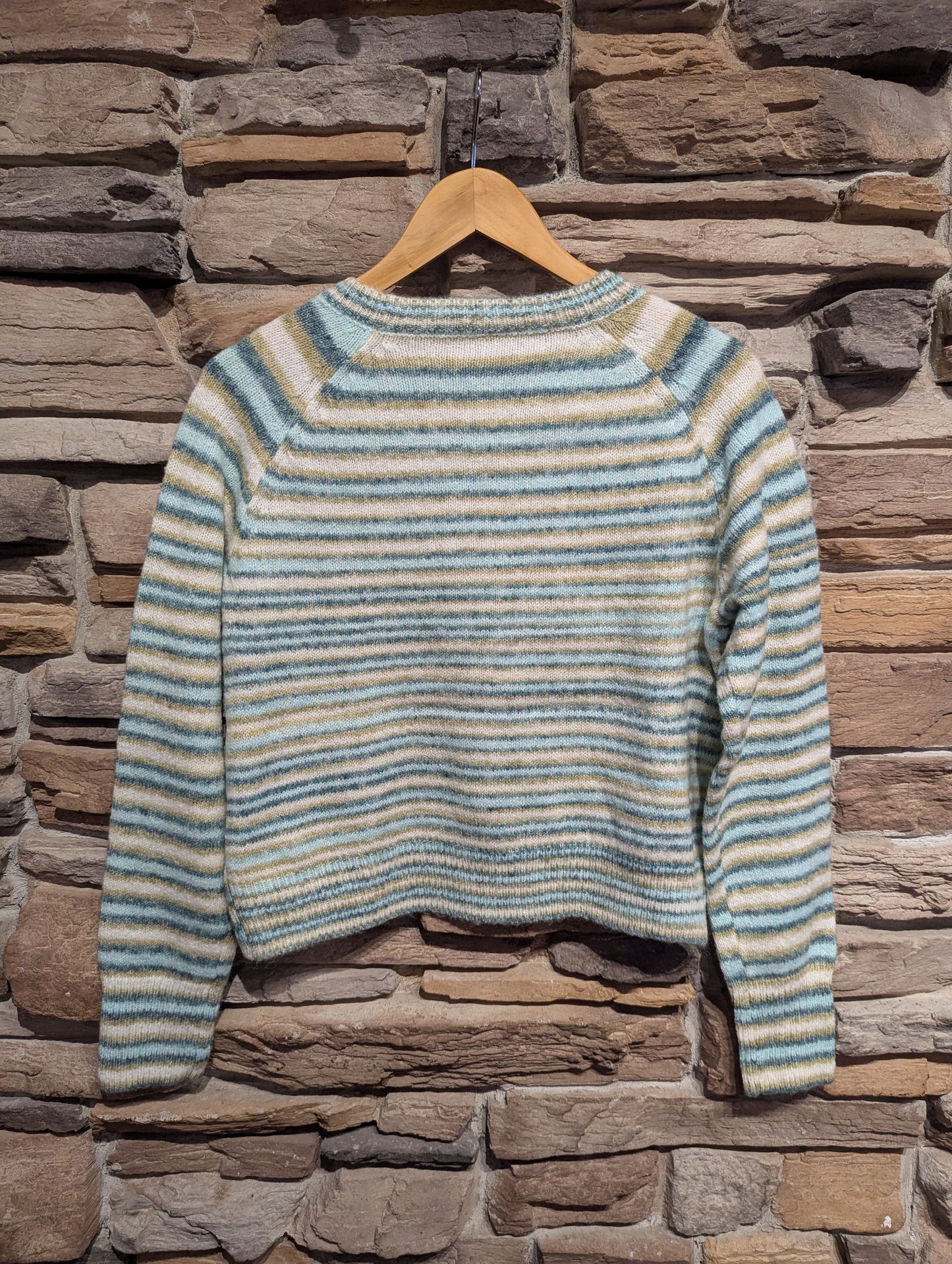 Colourful Striped Cardigan