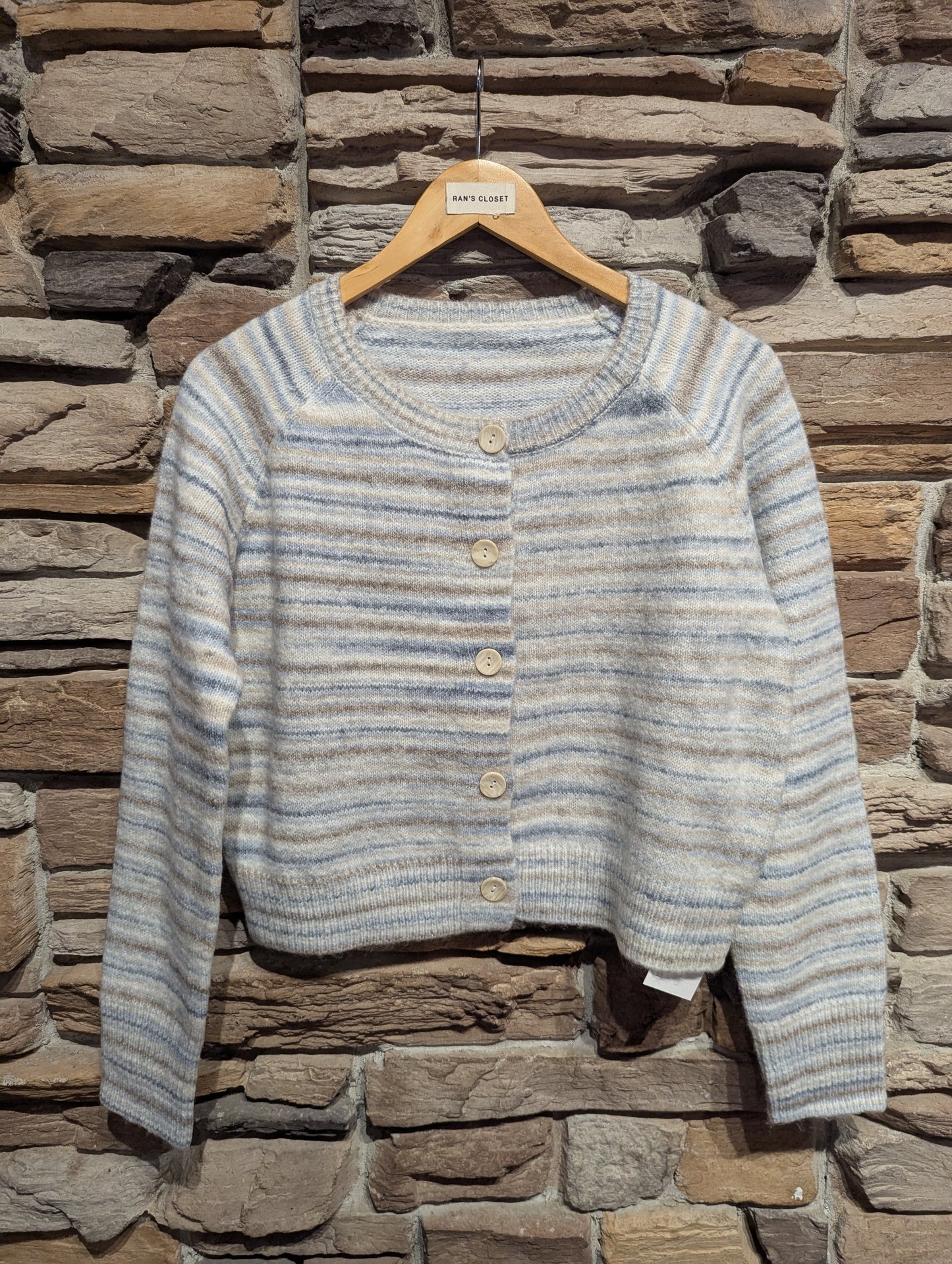 Colourful Striped Cardigan