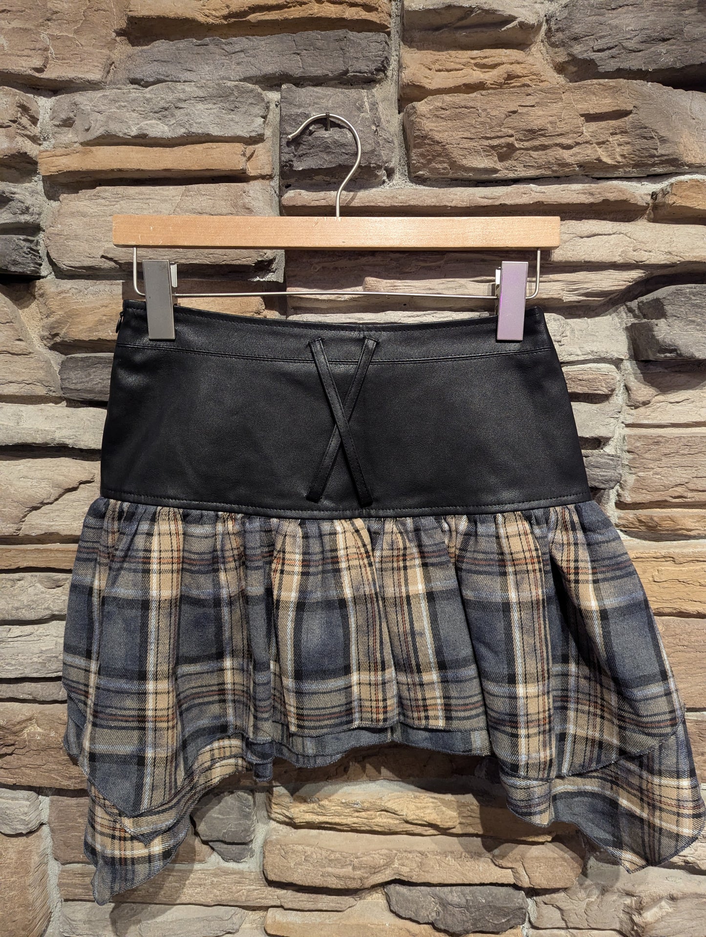 Plaid Wrap Around Mini