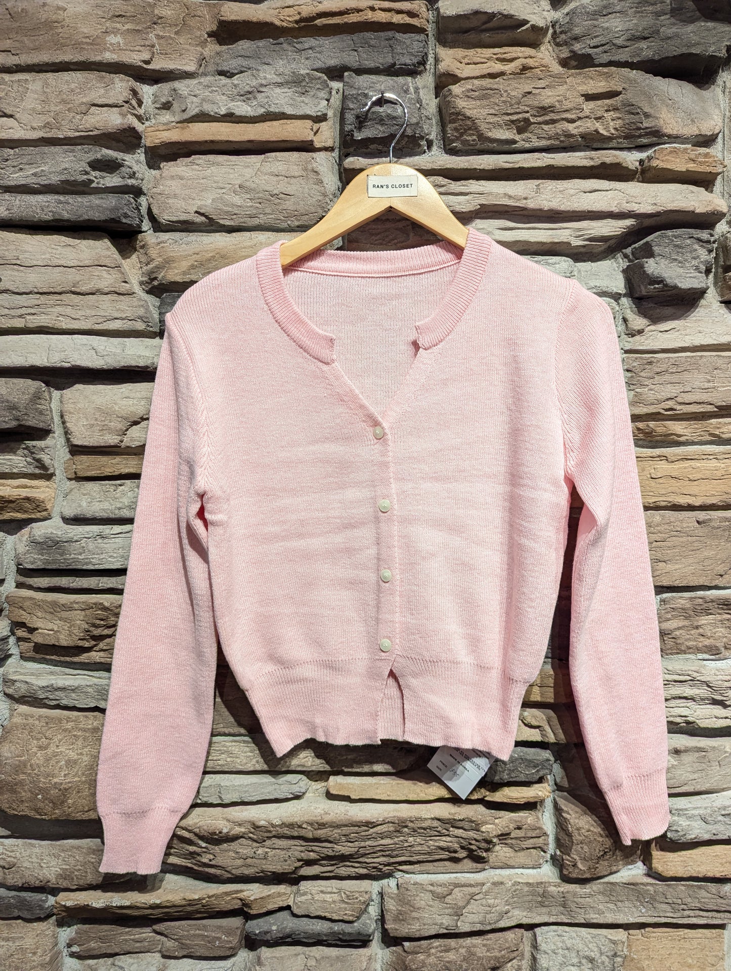 Scoop V-Neck Cardigan