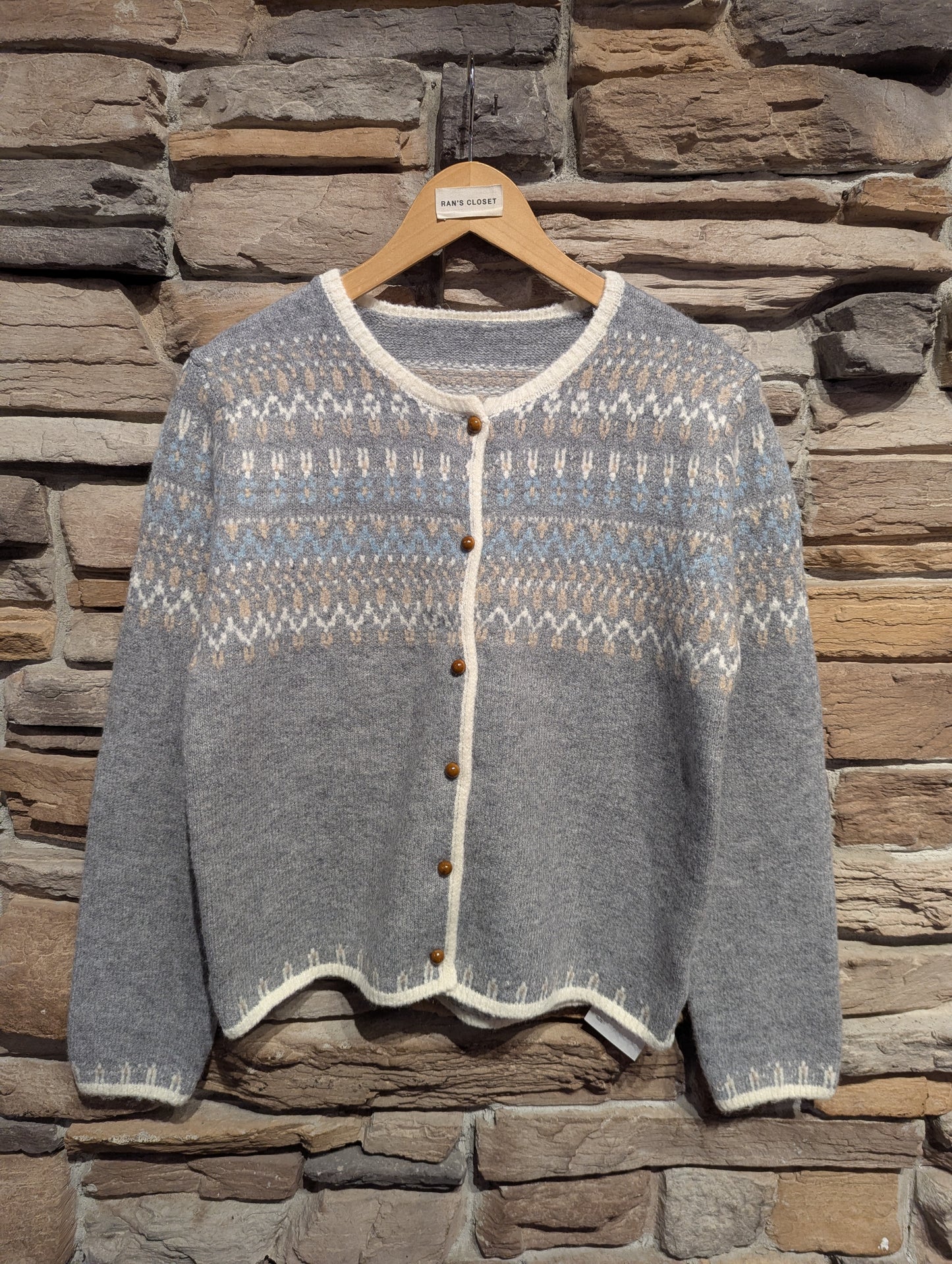 Nordic Pattern Cardigan
