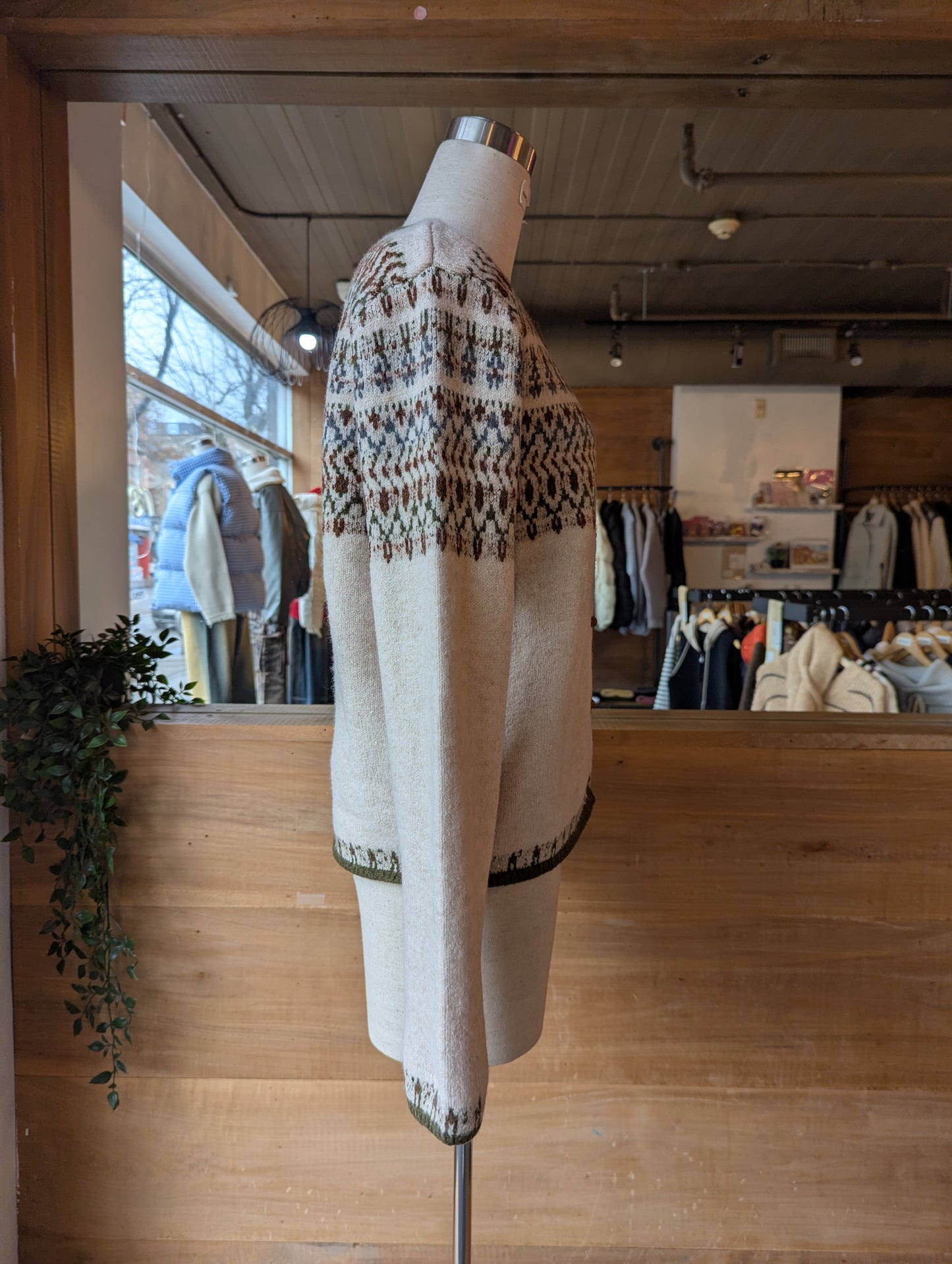 Nordic Pattern Cardigan