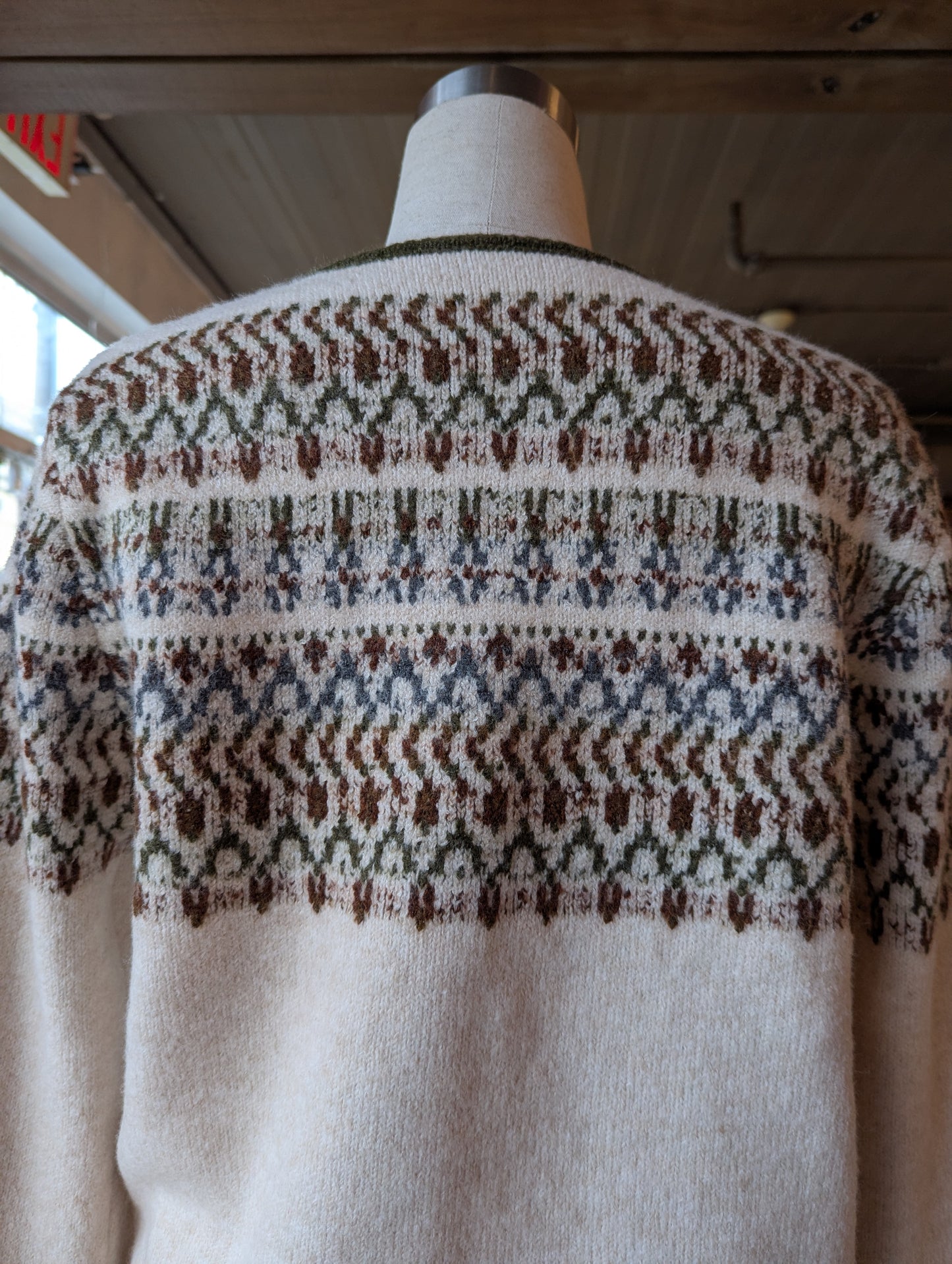 Nordic Pattern Cardigan