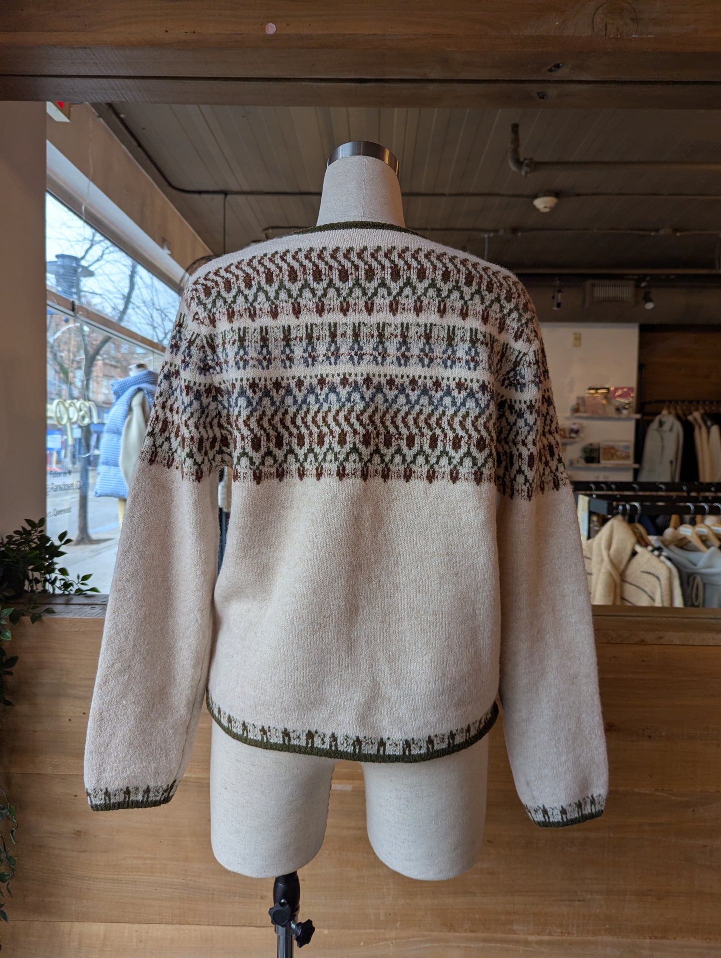 Nordic Pattern Cardigan